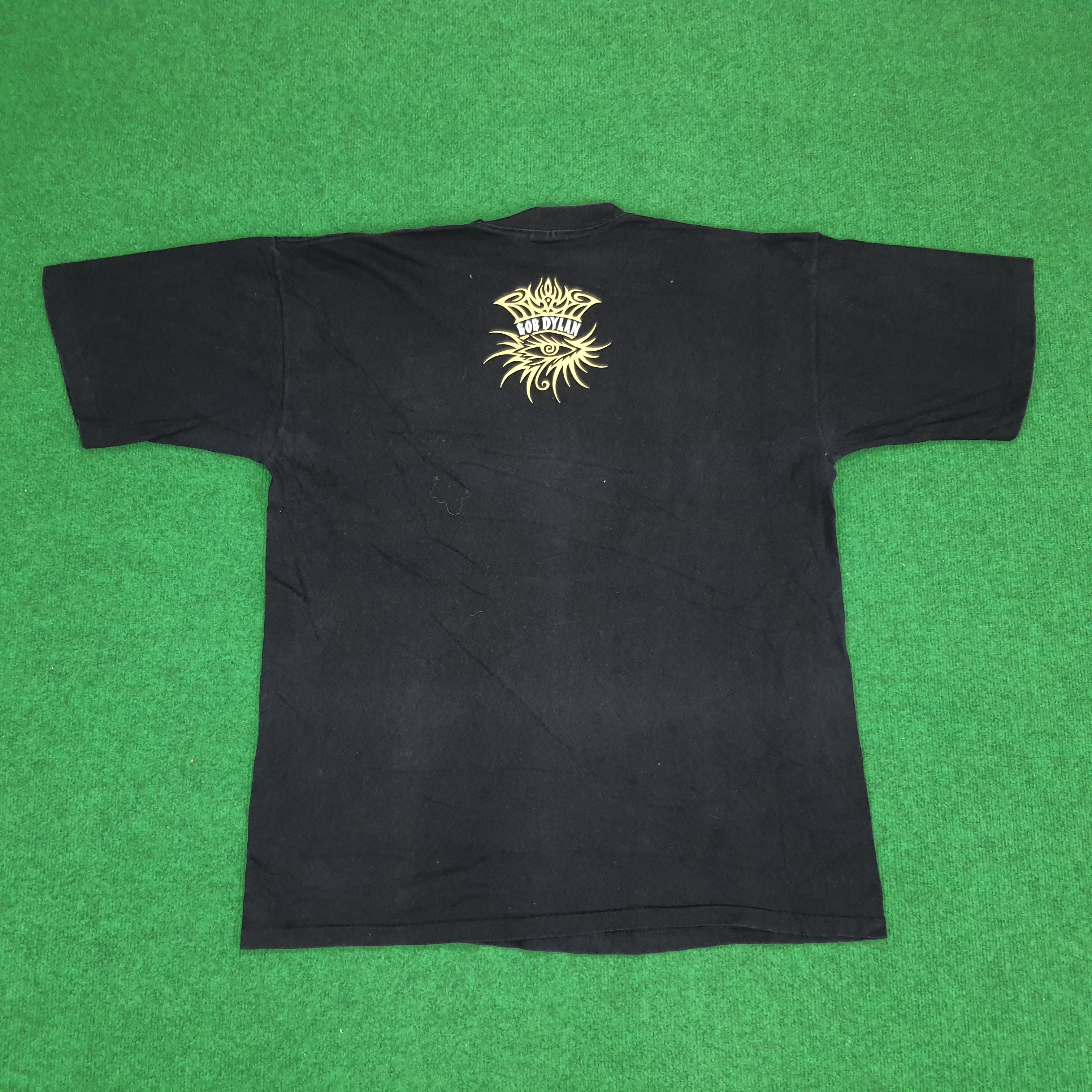 Band Tees × Vintage Vintage Bob Dylan American Singer T-shirt Size US XL / EU 56 / 4 - 3 Thumbnail
