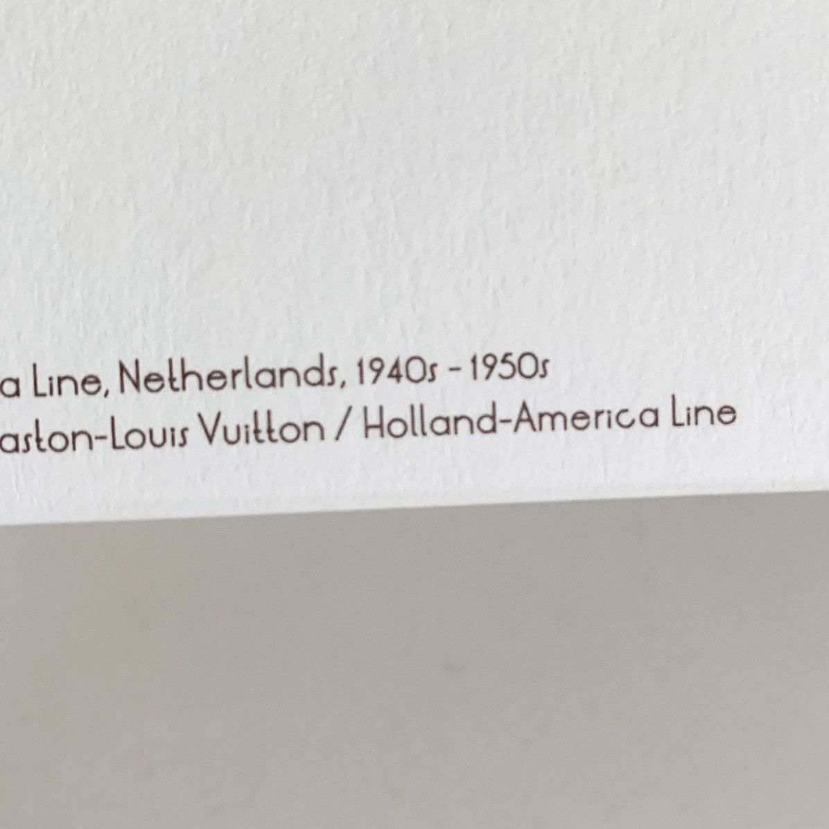 Louis Vuitton Louis Vuitton holland america cruise line jumbo sticker Size ONE SIZE - 8 Thumbnail