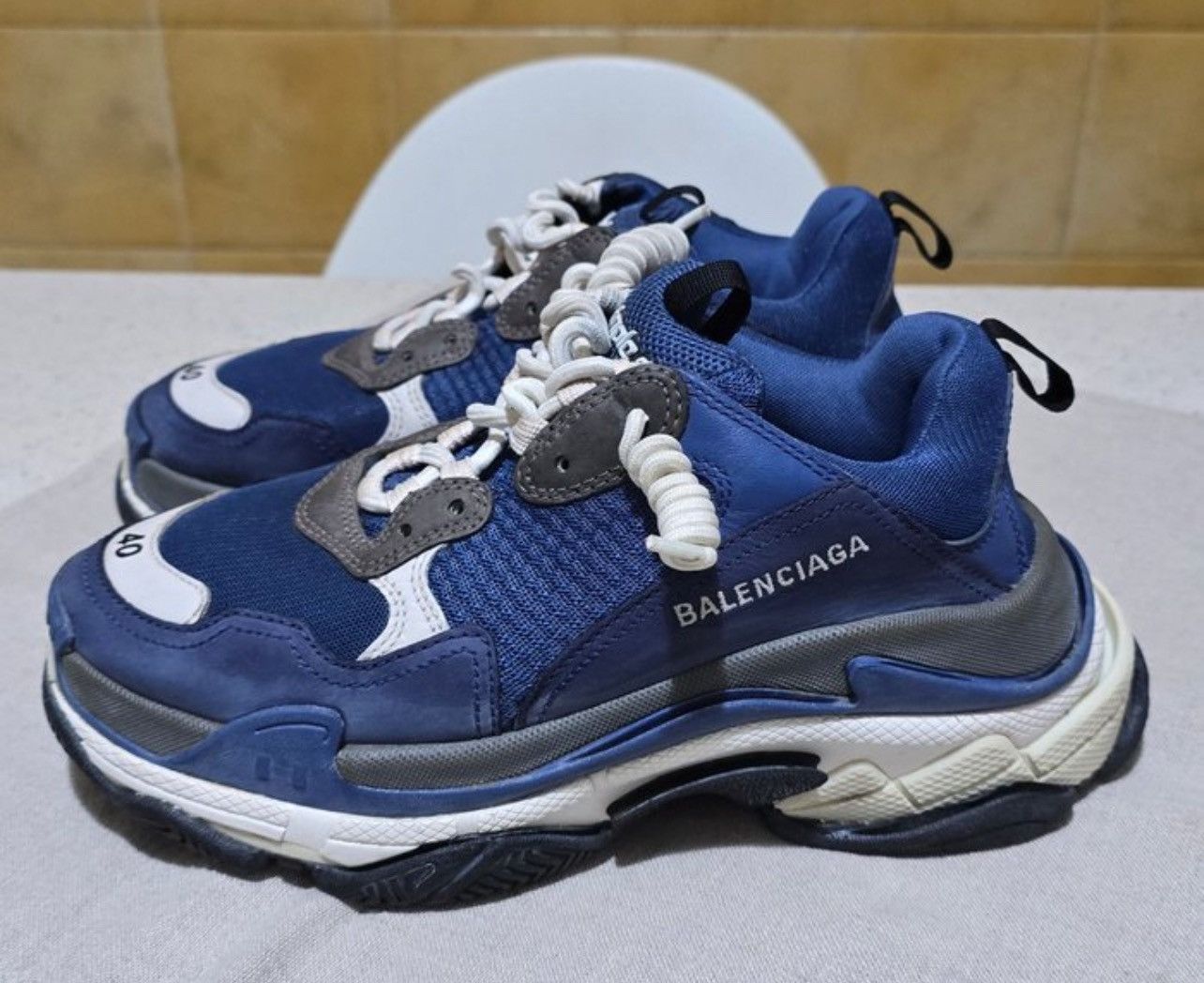Balenciaga Balenciaga - Triple S EU 40 26.5cm Size US 7 / EU 40 - 13 Thumbnail