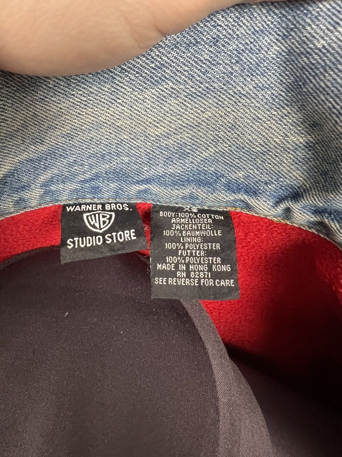 Warner Bros Warner bros marvin hype denim jacket vintage rare Size US XS / EU 42 / 0 - 7 Thumbnail