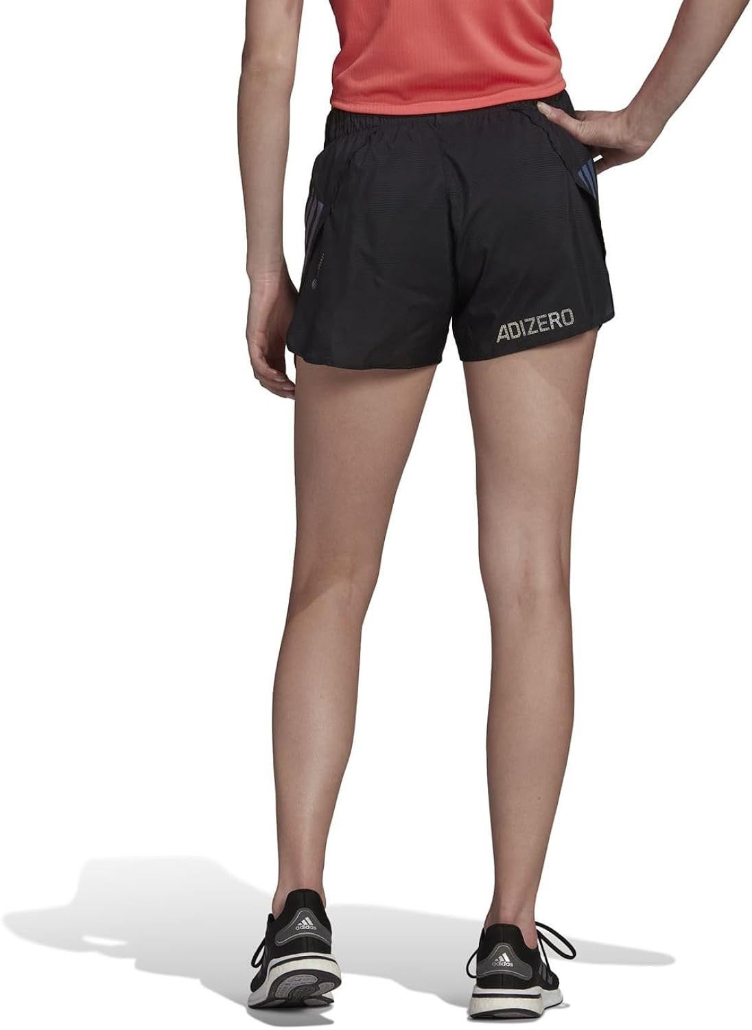 Adidas ADIDAS Adizero Reflective Running Lightweight Split Shorts Size 28" / US 6 / IT 42 - 4 Thumbnail