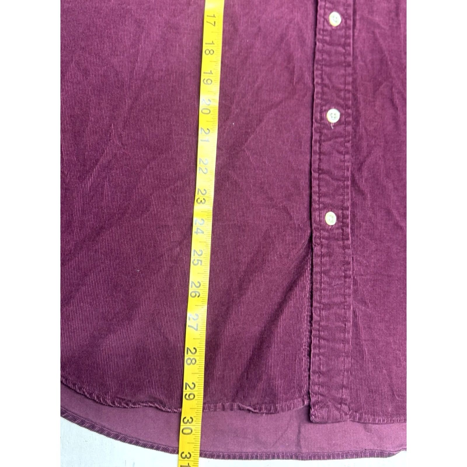 Polo Ralph Lauren Polo Ralph Lauren Corduroy Button-Down Long Sleeve Shirt XL Men’s Classic Fit Red Corduroy Button-Down Embroidered Hems Size US XL / EU 56 / 4 - 5 Thumbnail