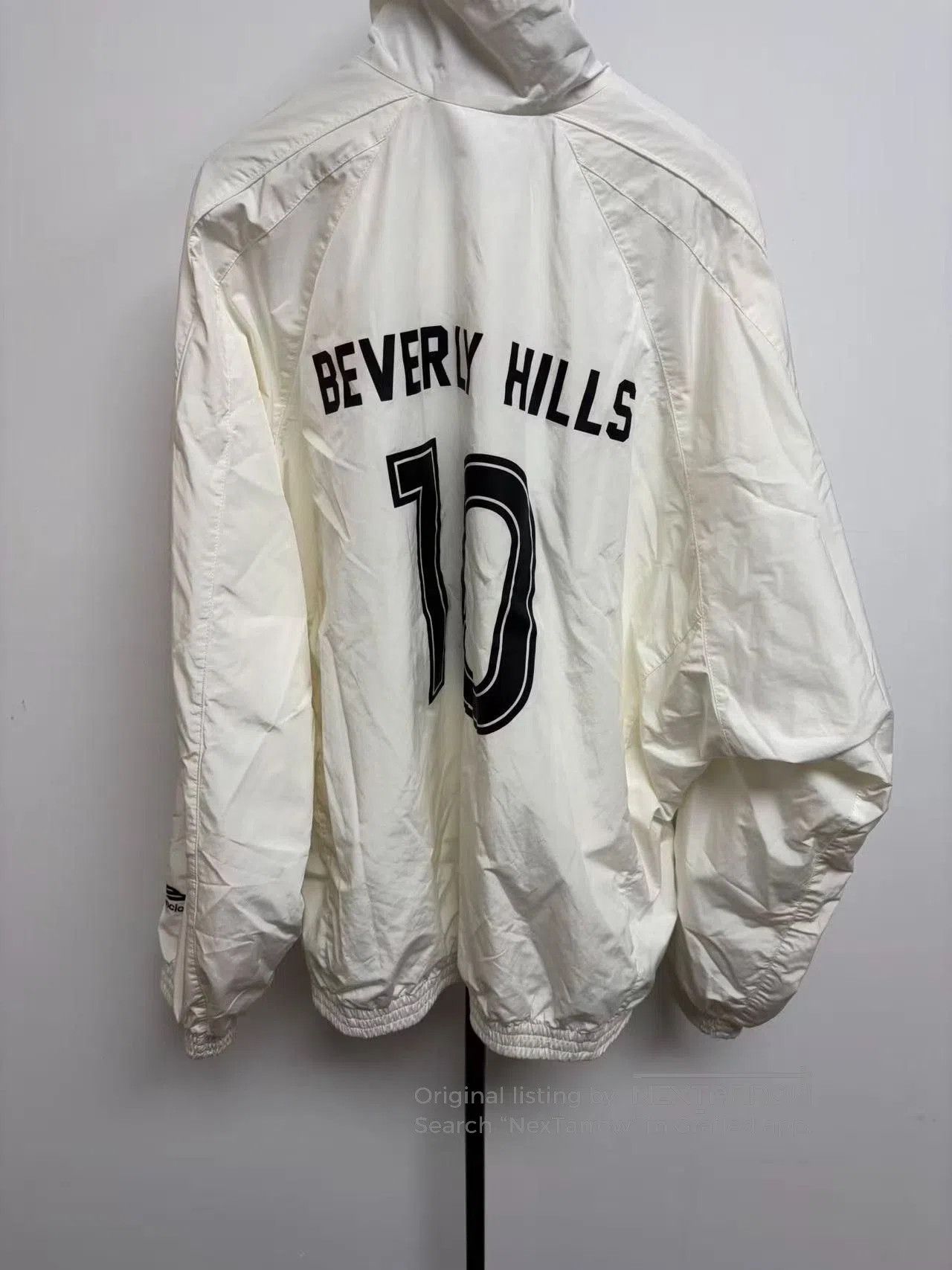 Balenciaga Balenciaga Men's Letter Print Stand Collar Jacket. Size US M / EU 48-50 / 2 - 2 Thumbnail