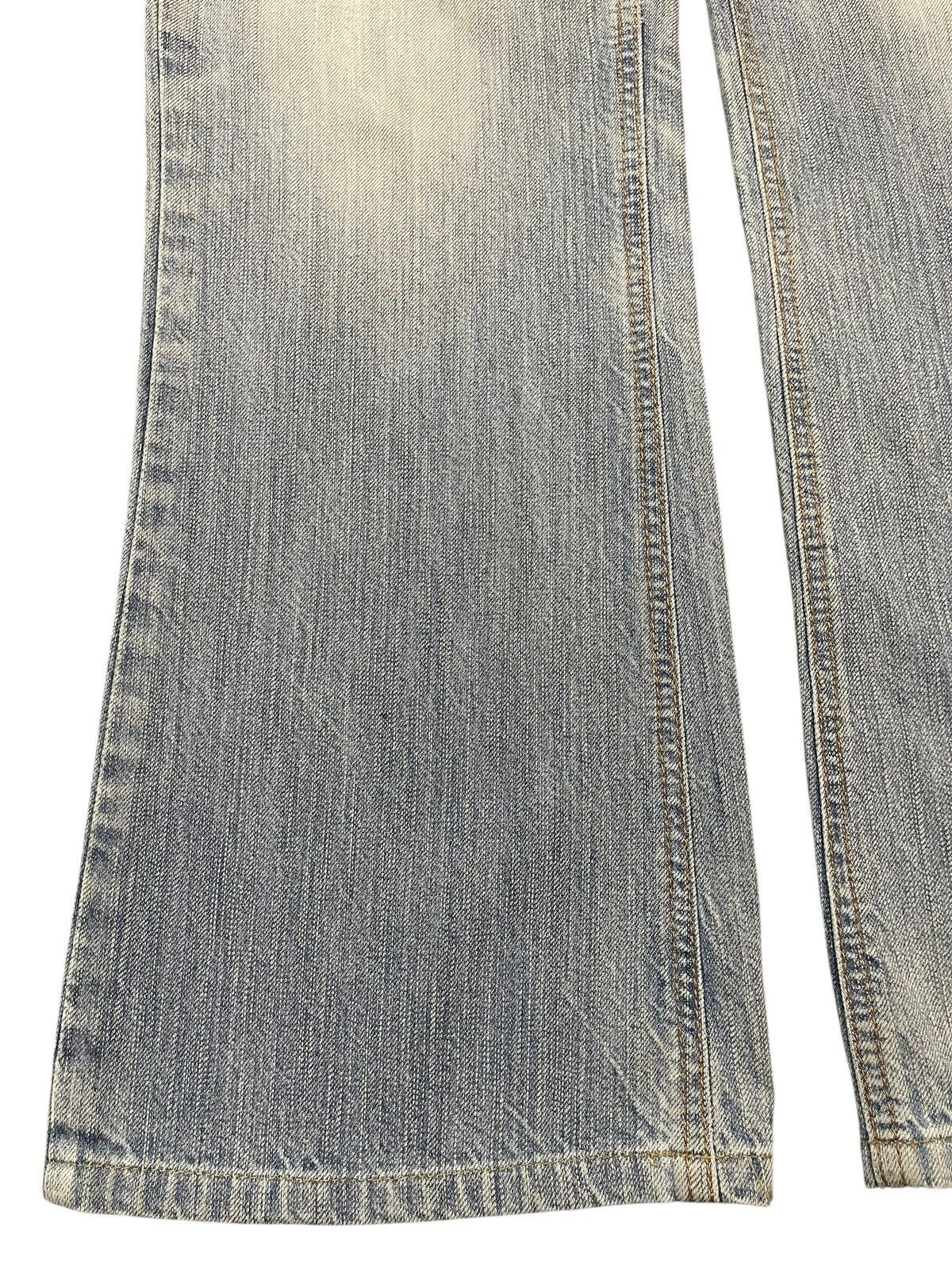 Edwin Edwin XV Exclusive Vintage Light Wash Distress Wide Leg Jean Size US 32 / EU 48 - 7 Thumbnail