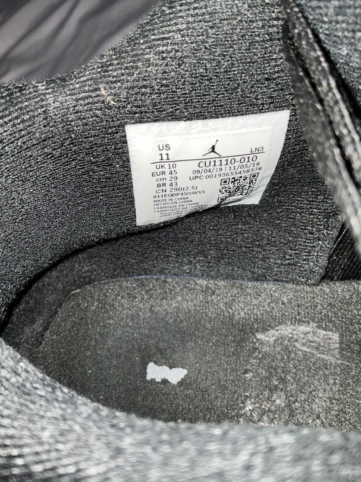 Jordan Brand × Nike Black Cat Jordan 4s Size US 11 / EU 44 - 6 Thumbnail