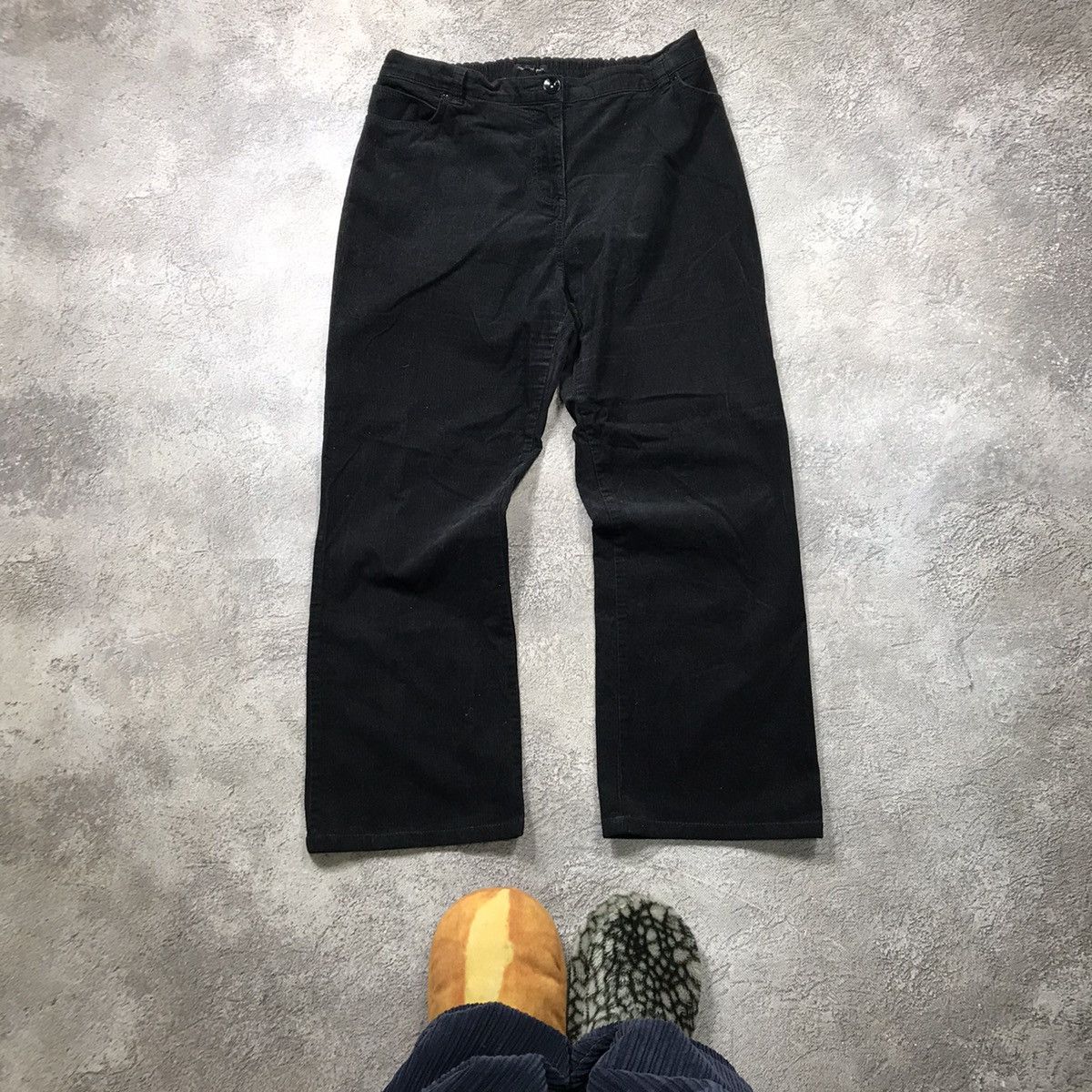 Vintage Vintage Y2K Baggy Black Pants Streetwear Skate Relaxed 30 Size 30" / US 8 / IT 44 - 1 Thumbnail