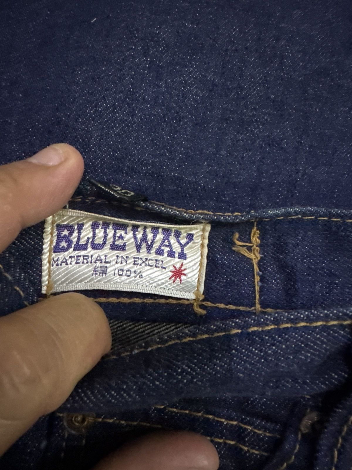 Hysteric Glamour Vintage Flared Blue Way Talon Zipper Junya Watanabe Denim Size US 26 / EU 42 - 13 Thumbnail