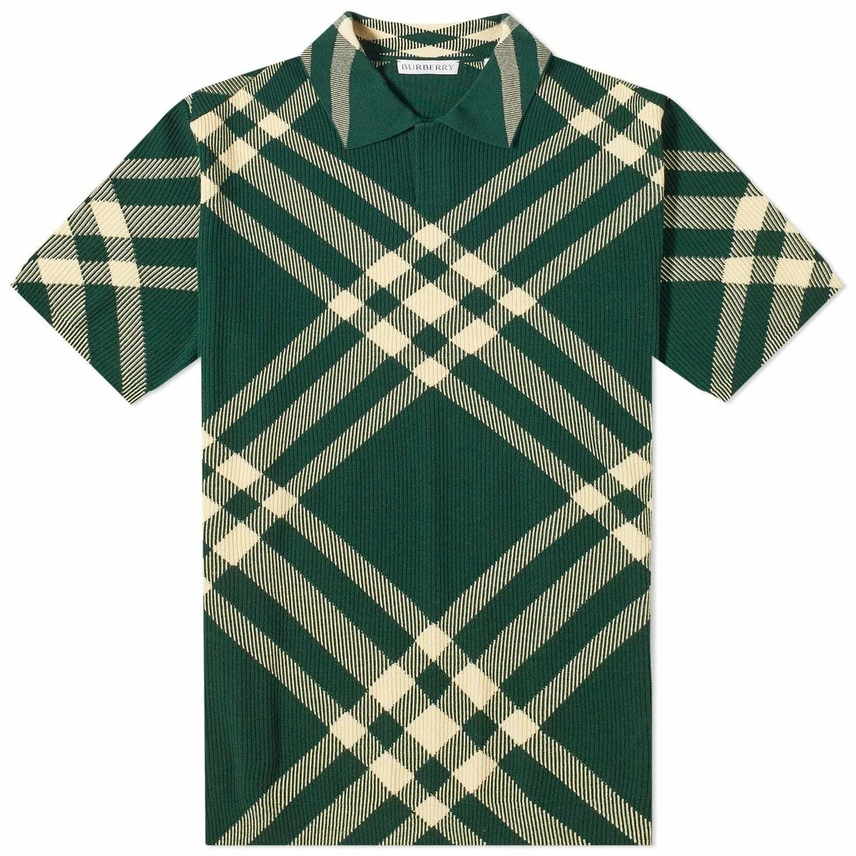 Burberry o1y0426 Polo Sweater in Multicolor Size US S / EU 44-46 / 1 - 1 Thumbnail