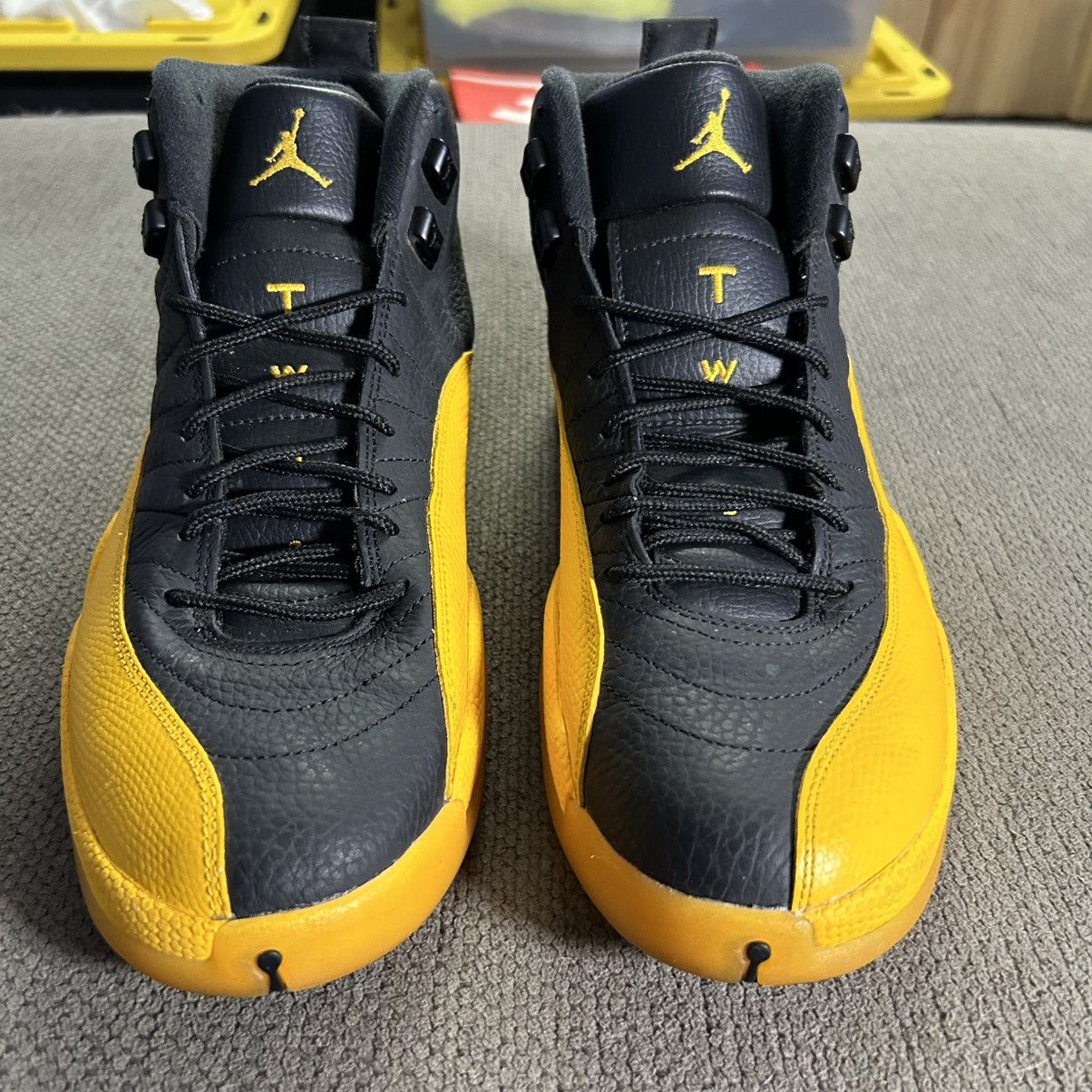 Jordan Brand Jordan 12 Retro “Black University Gold” Size US 11 / EU 44 - 3 Thumbnail