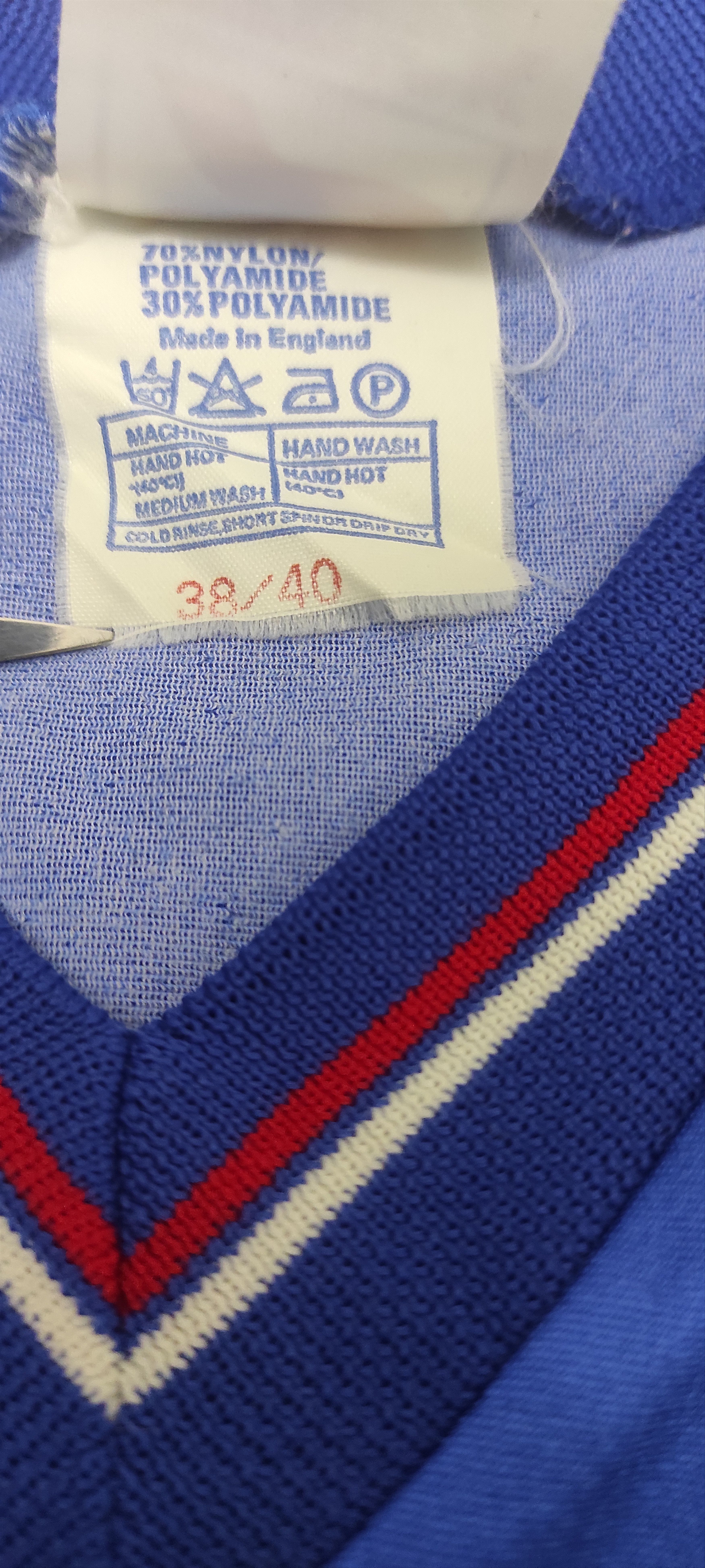 Patrick Cox Birmingham City Home football shirt 1985 - 1986 Rare Size US M / EU 48-50 / 2 - 6 Thumbnail