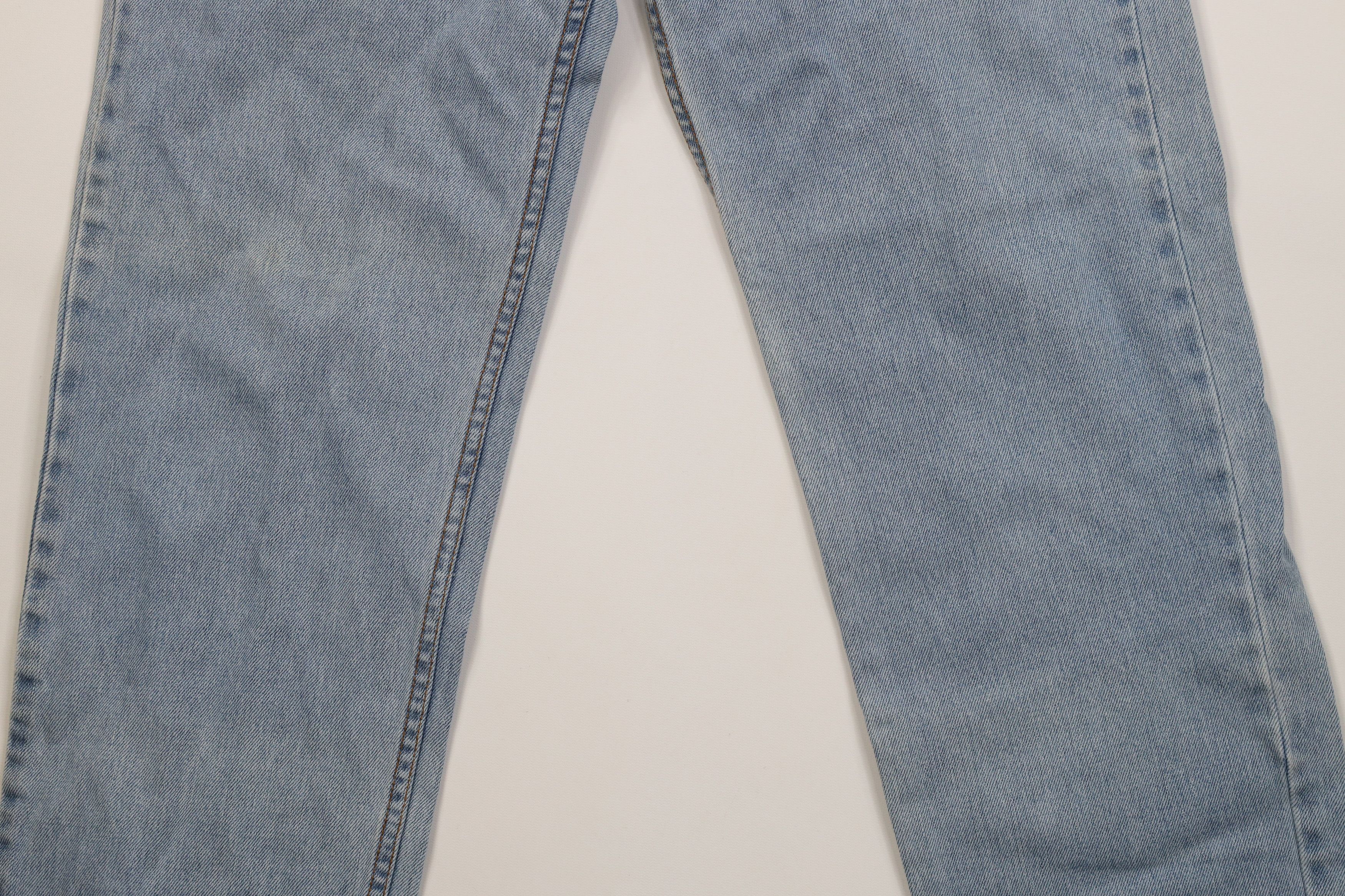 Levi's Vintage Y2K 2004 Levis 550 Fit Denim Jeans Blue Cotton Size US 33 - 3 Thumbnail