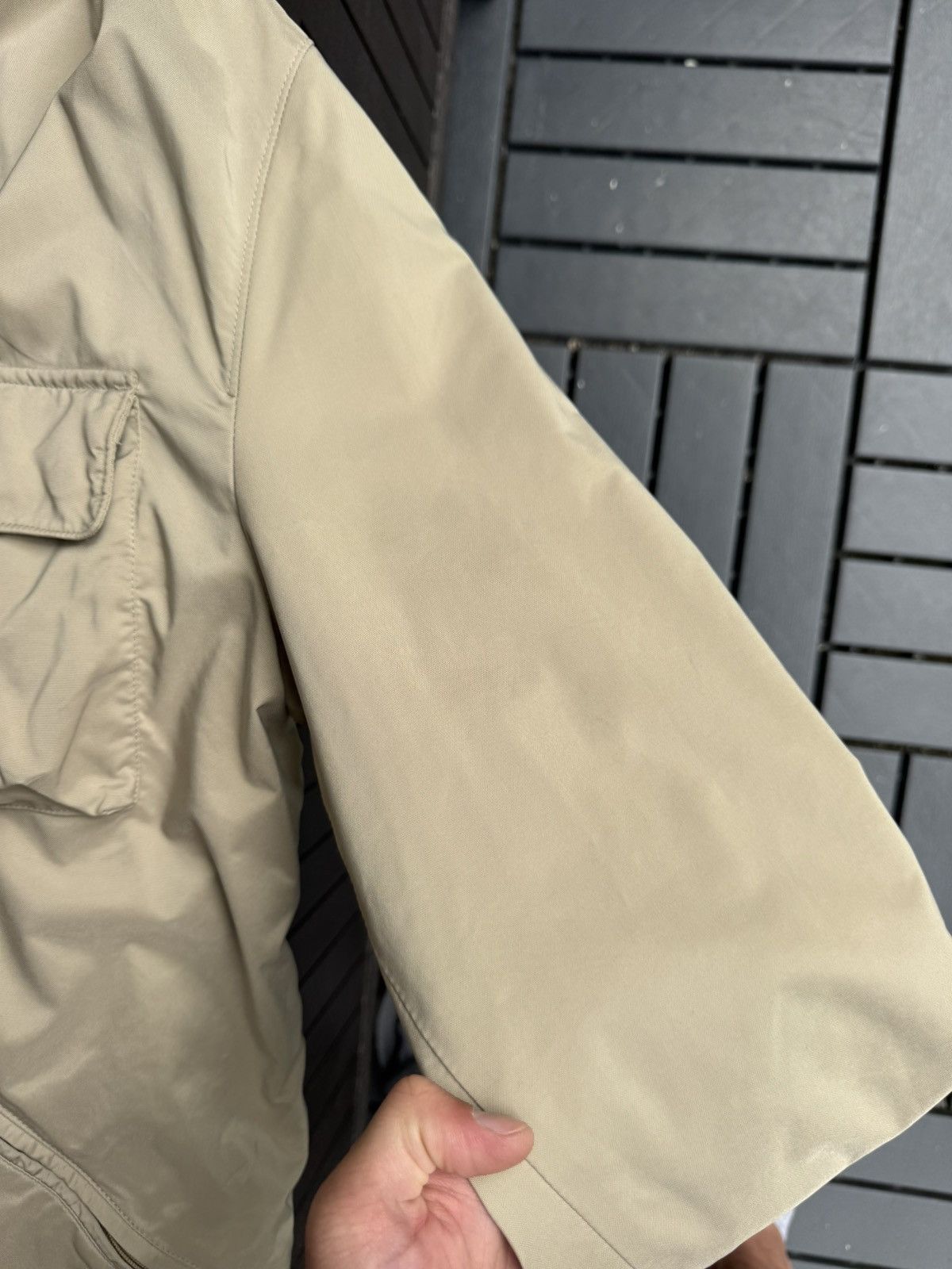 Canali Canali Sport Nylon shimmer Multipocket jacket size 52 Size US L / EU 52-54 / 3 - 8 Thumbnail