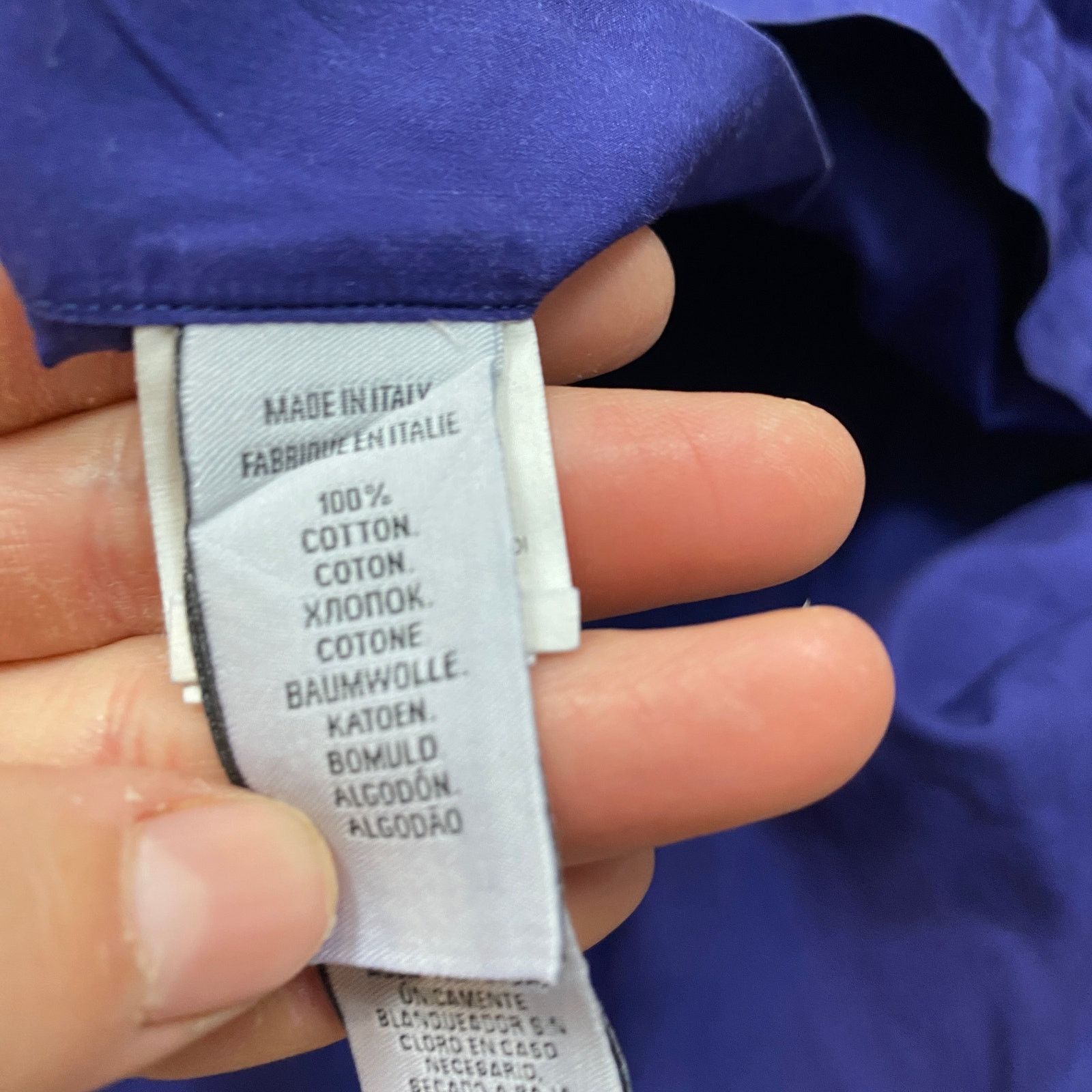 Ralph Lauren Ralph Lauren Black Label Tailored Fit Button Shirt 16 Italy Size US L / EU 52-54 / 3 - 9 Thumbnail