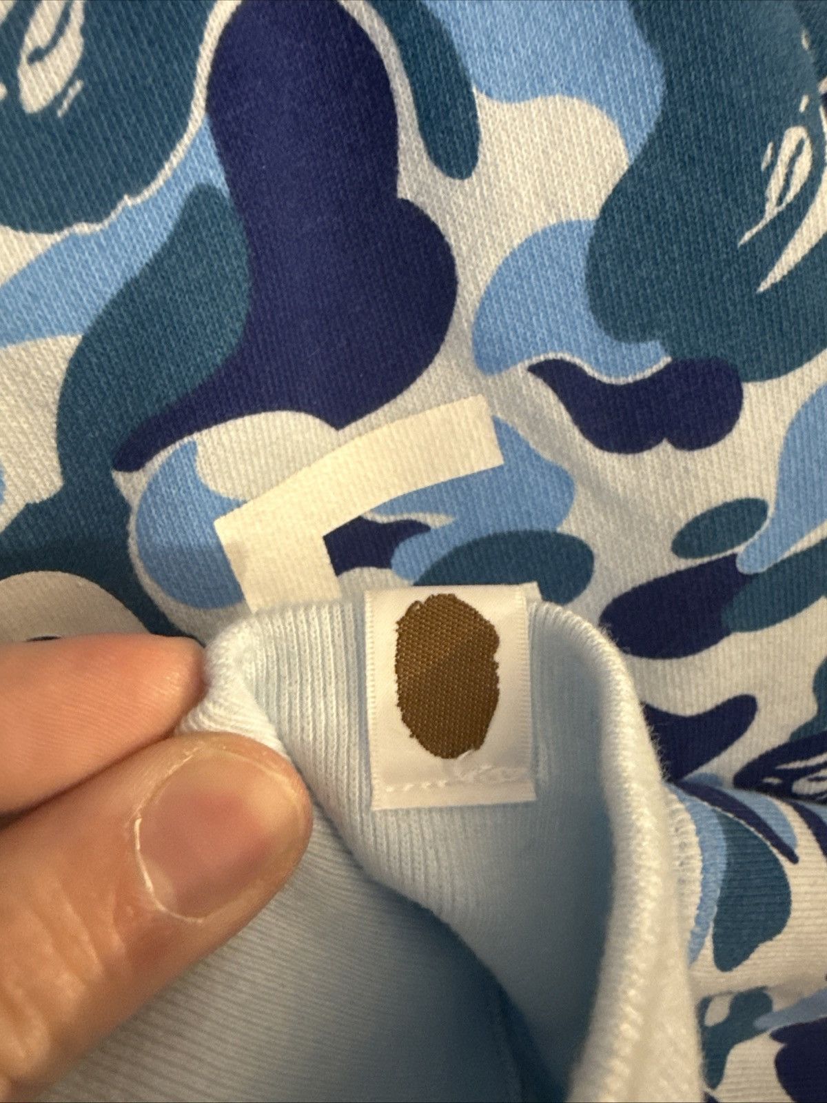 Bape BAPE ABC Camo Full Zip Hoodie - Blue Size US XL / EU 56 / 4 - 6 Thumbnail
