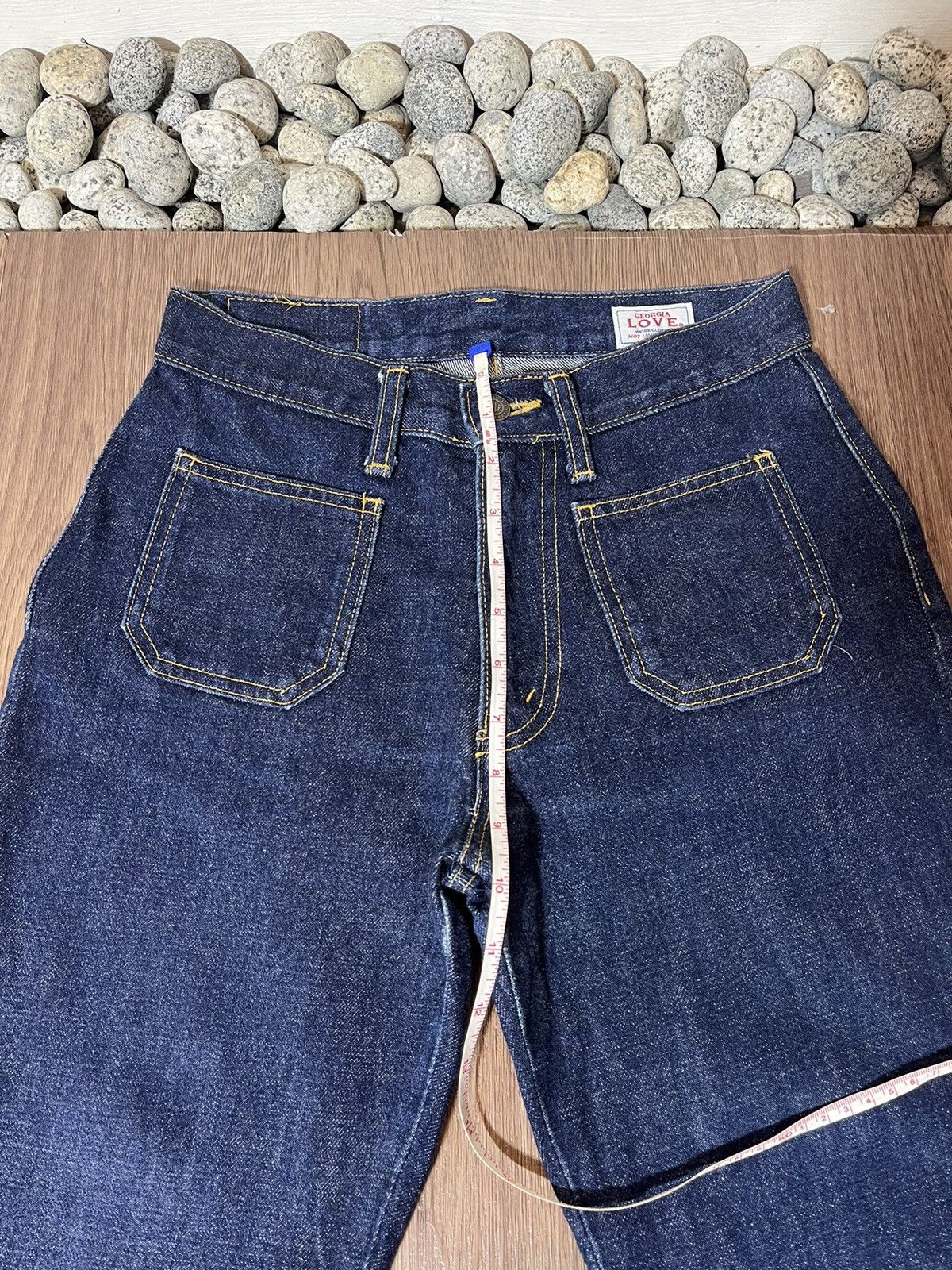 Hysteric Glamour Georgia Love GL HEART japan button down flare denim Size US 26 / EU 42 - 18 Thumbnail