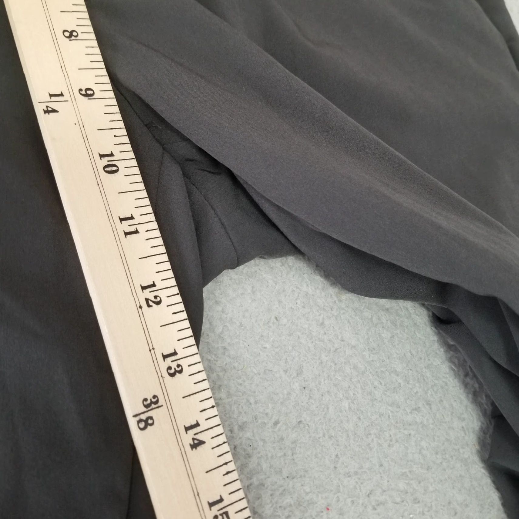 Vintage VINTAGE Jean Michel Basquiat Pants Mens 33x28 Gray Tech Performance Chino Golf Stretch Size US 33 - 5 Thumbnail