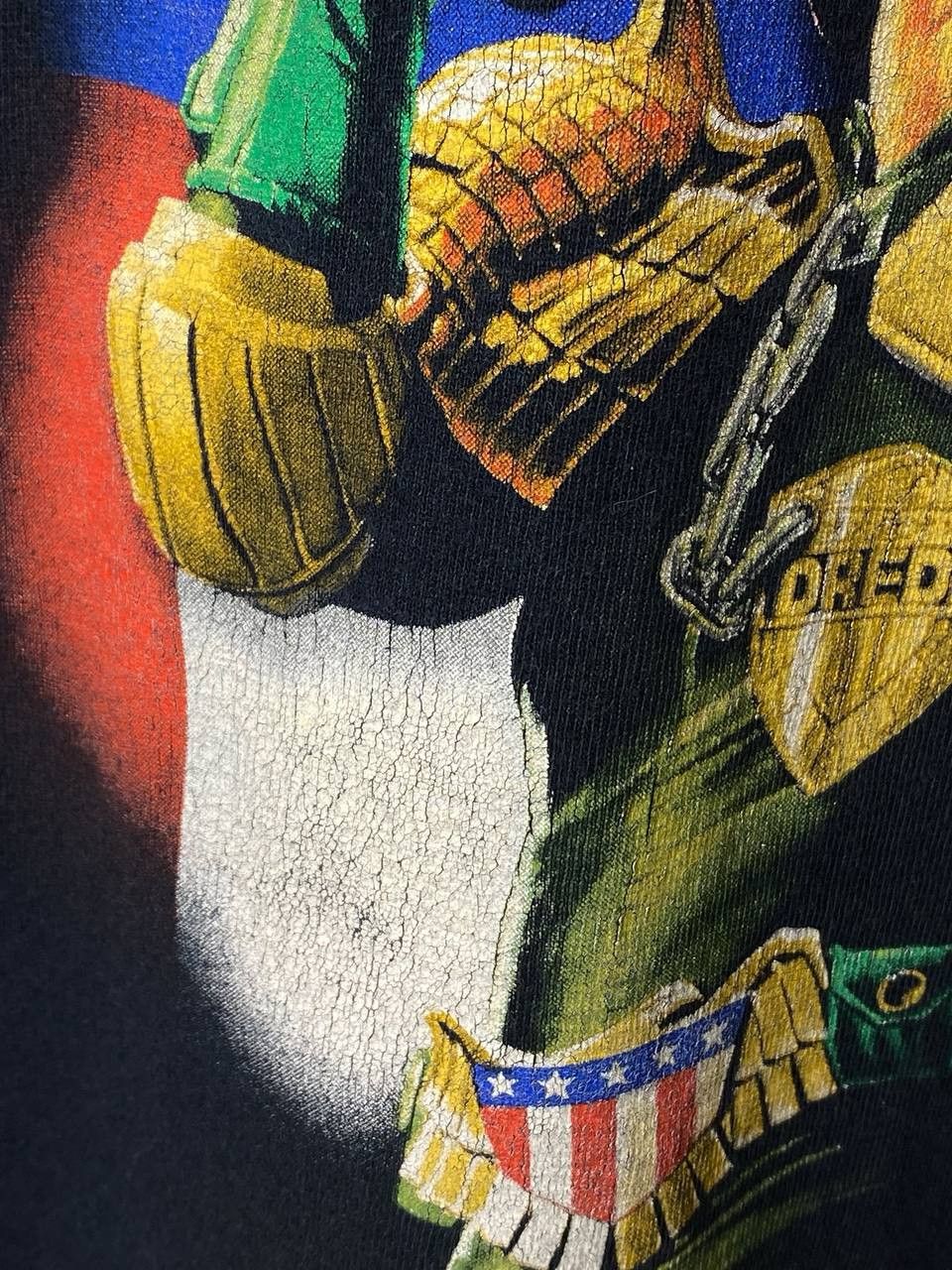 Band Tees × Vintage Vintage Anthrax 1997-2004 "I Am The Law" Dredd Graphic Tee Size US XL / EU 56 / 4 - 10 Thumbnail