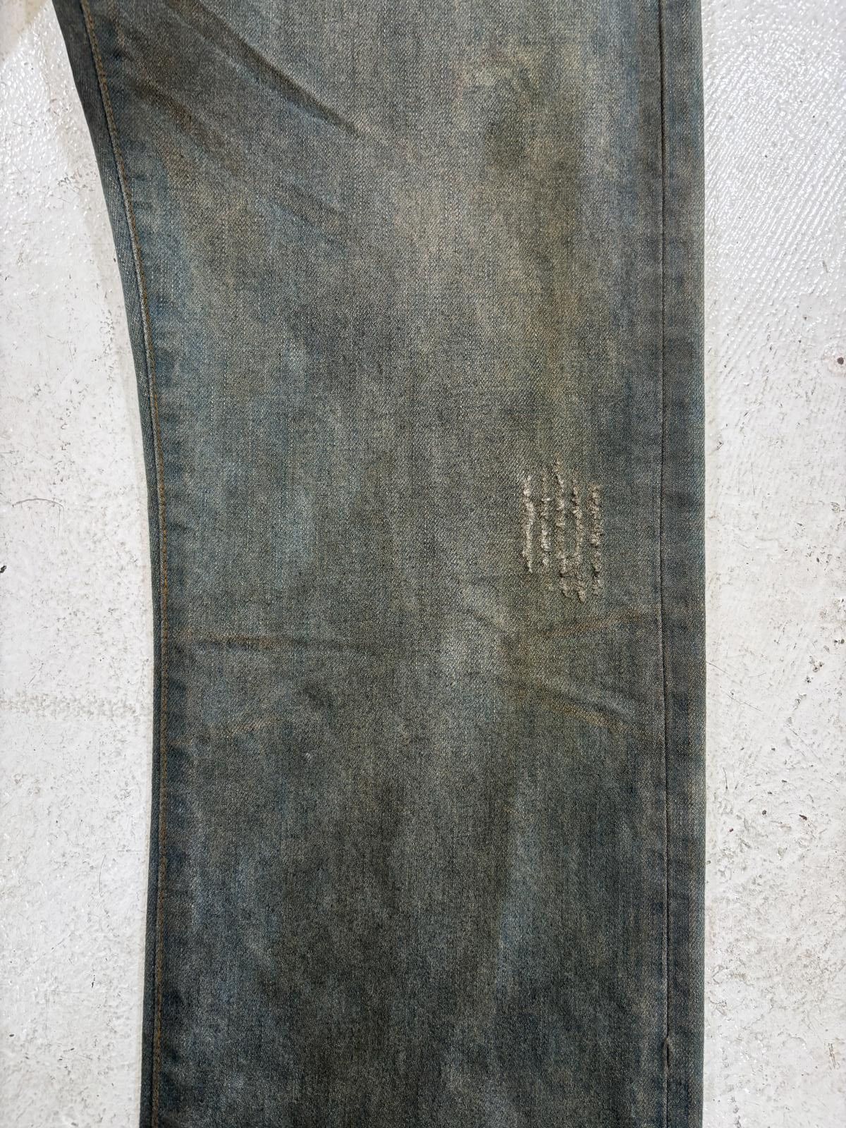 Dior Dior Homme Dirty Clair Clawmark Jeans Size US 36 / EU 52 - 5 Thumbnail
