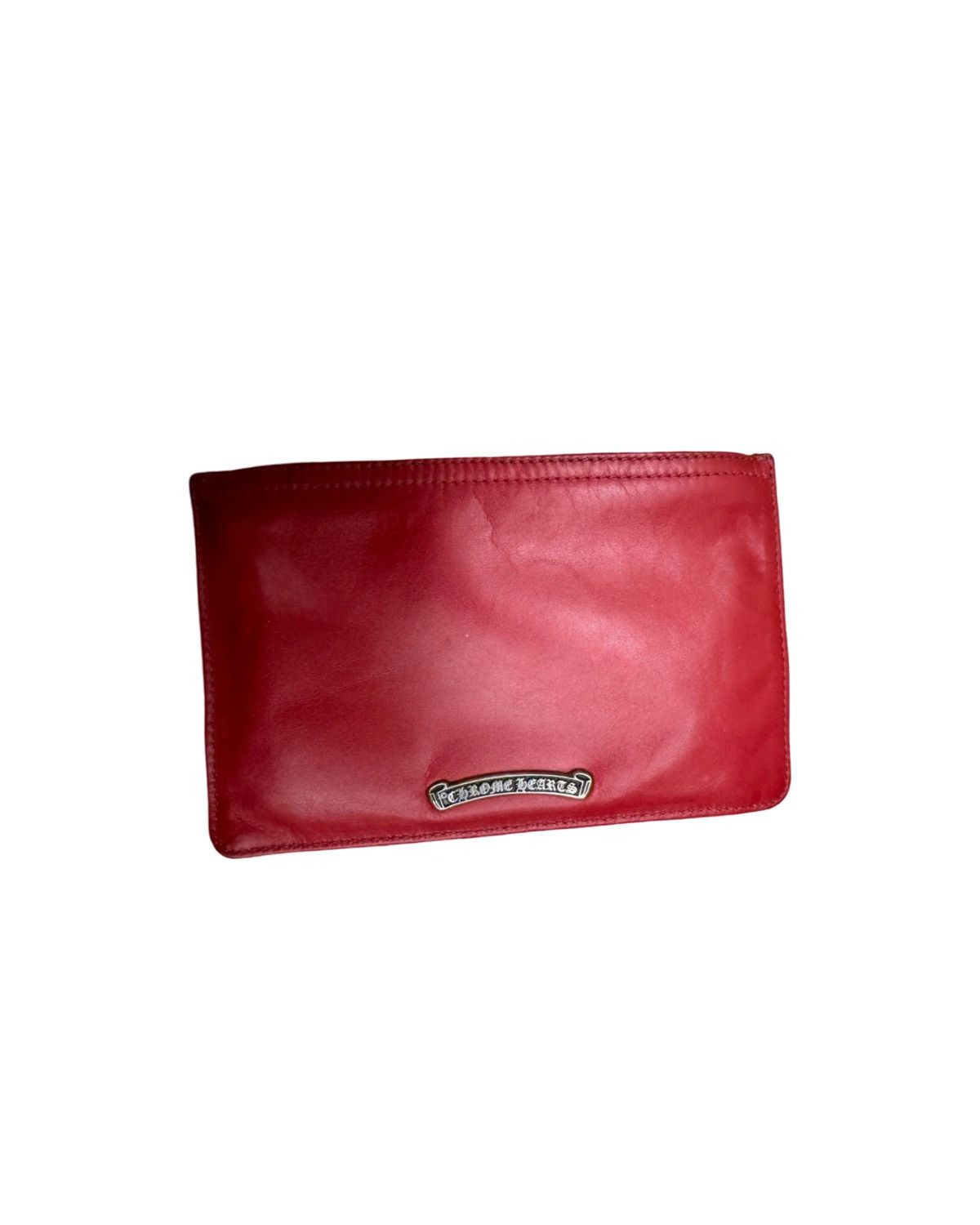 Chrome Hearts Red Cross patch pouch wallet cardholder Size ONE SIZE - 2 Thumbnail
