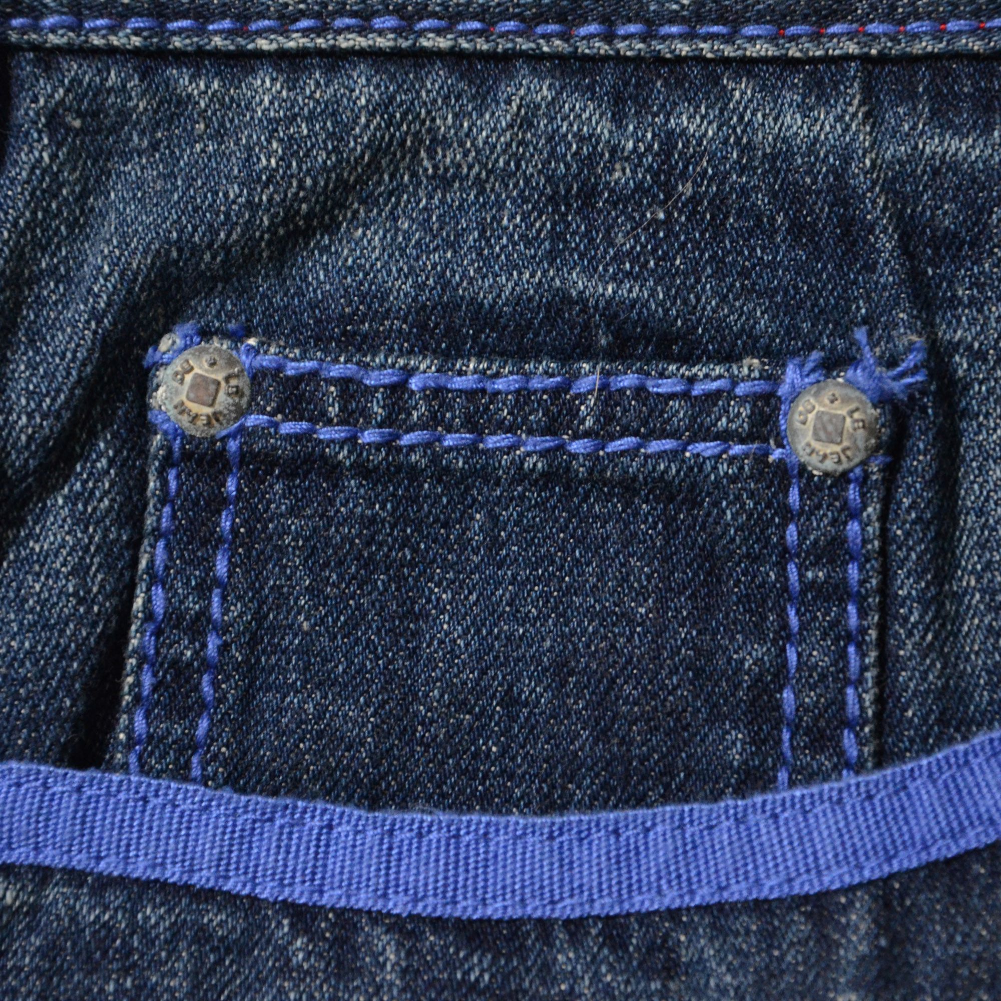 Marithe + Francois Girbaud M+FG Denim Shorts Y2K Hiphop 2006 Craft Size US 34 / EU 50 - 7 Thumbnail