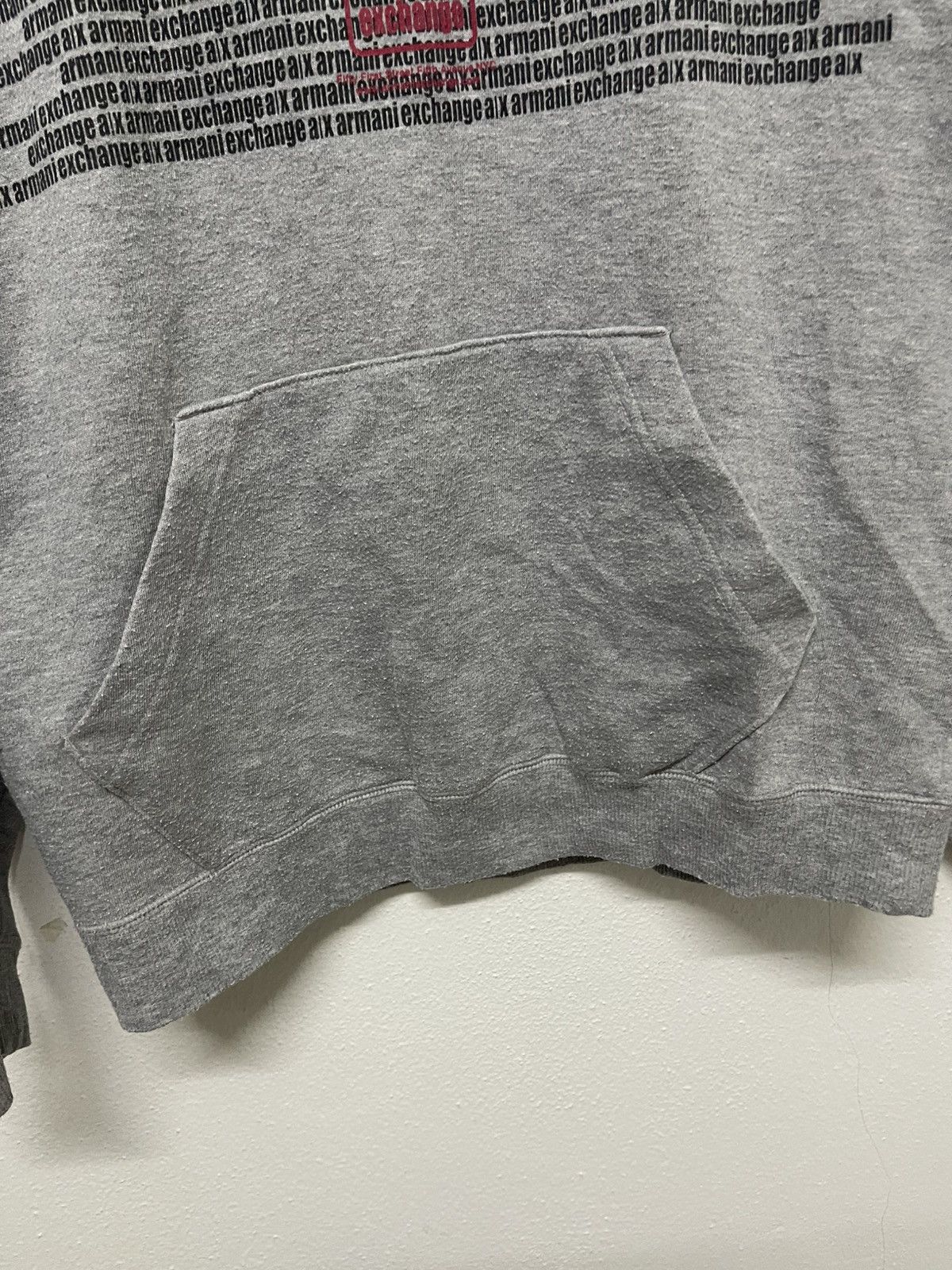 Armani Exchange 90s ARMANI EXCHANGE HOODIE MONOGRAM Size US S / EU 44-46 / 1 - 6 Thumbnail