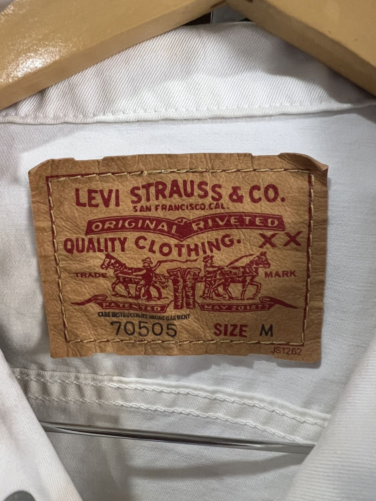 Levi's 🔥Punk Collar Levis Denim Jacket Size US S / EU 44-46 / 1 - 17 Thumbnail