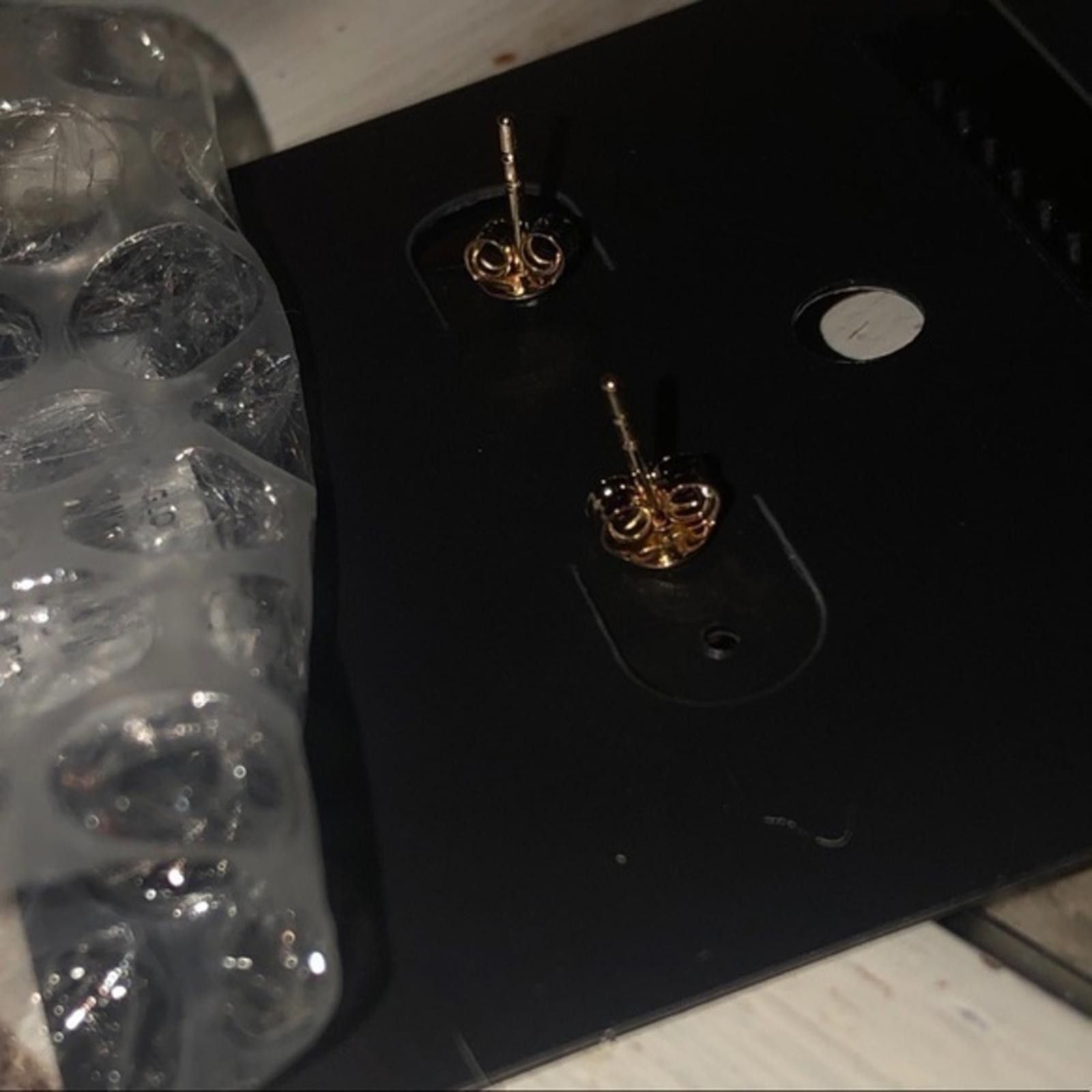 Coach Coach Gold Stud Earrings NWT Size ONE SIZE - 6 Thumbnail