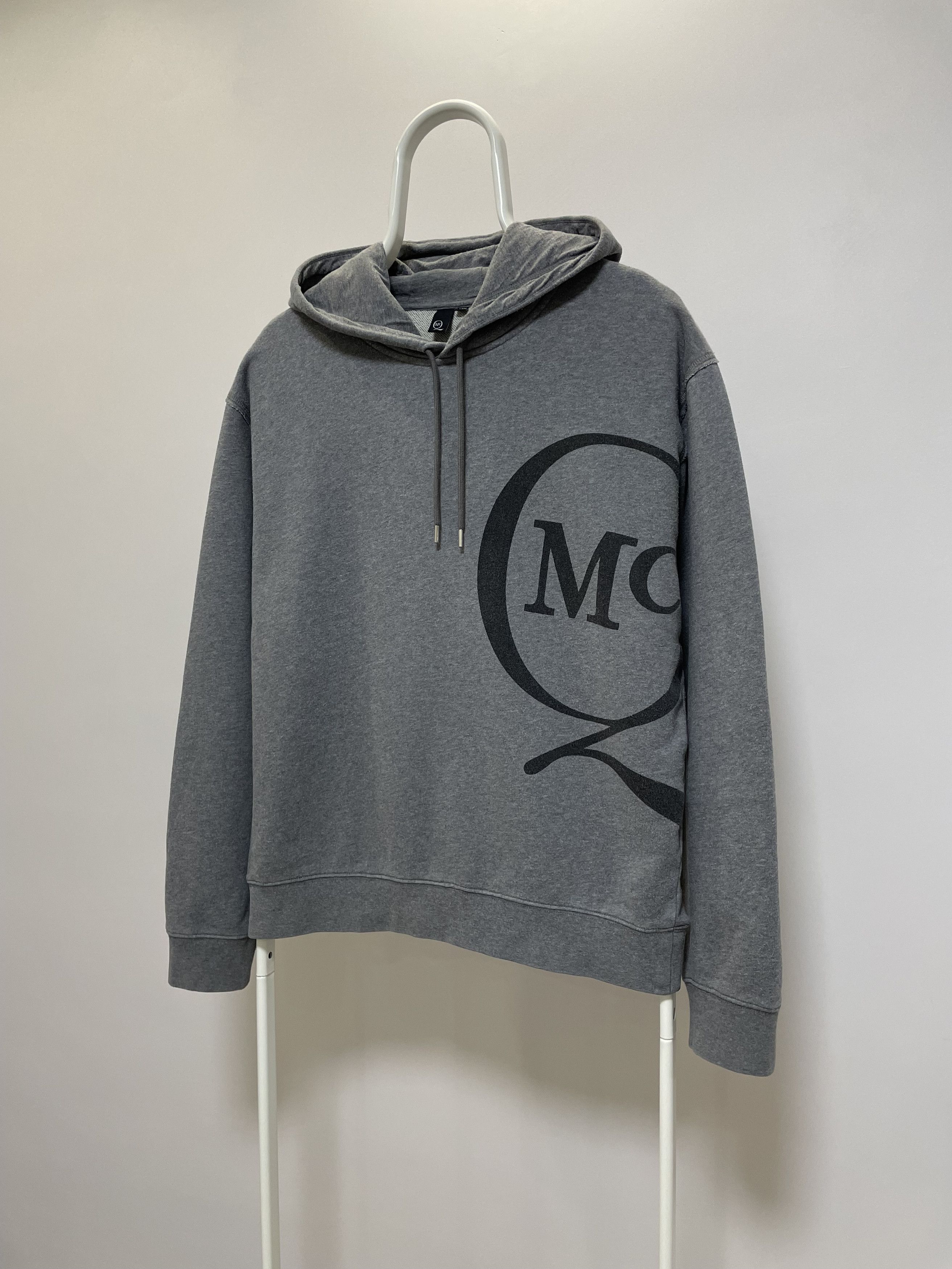 McQ Alexander McQueen MCQ Alexander McQueen Hoodie Big Logo Hoody Sweat Gray Men's Size US M / EU 48-50 / 2 - 4 Thumbnail