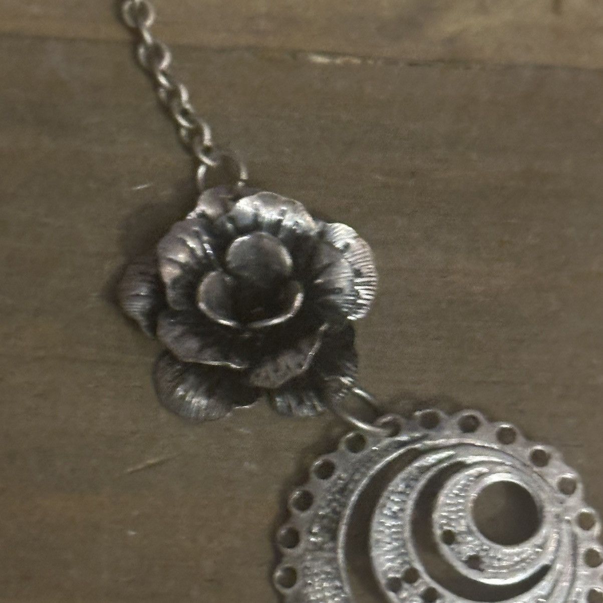 Other Silver tone charm link necklace Size ONE SIZE - 6 Thumbnail