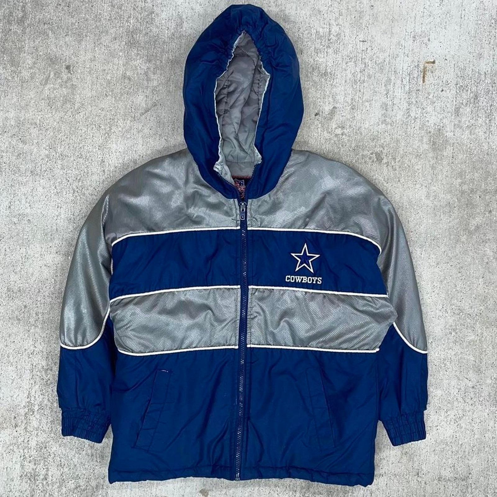 Starter Vintage y2k dallas cowboys youth jacket Size US S / EU 44-46 / 1 - 1 Thumbnail