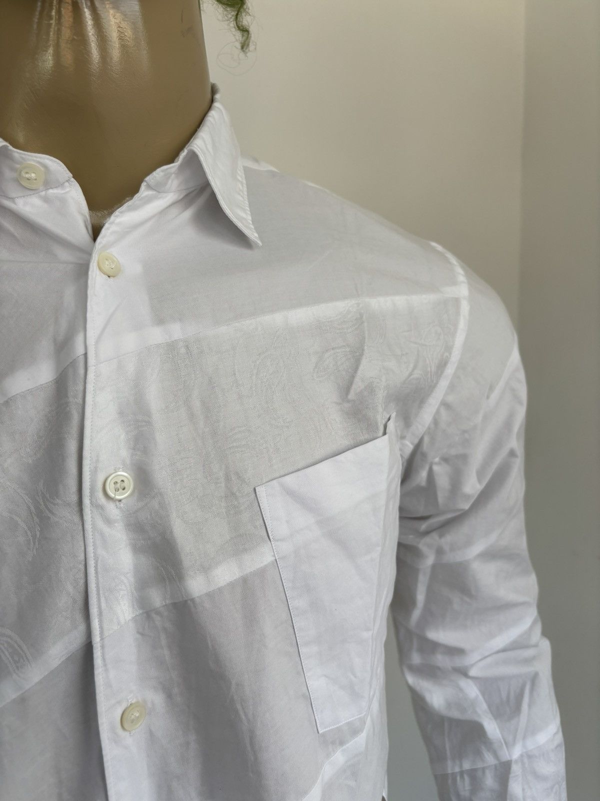 Comme des Garcons SS15 Asymmerical Cut Out Shirt Size US M / EU 48-50 / 2 - 7 Thumbnail