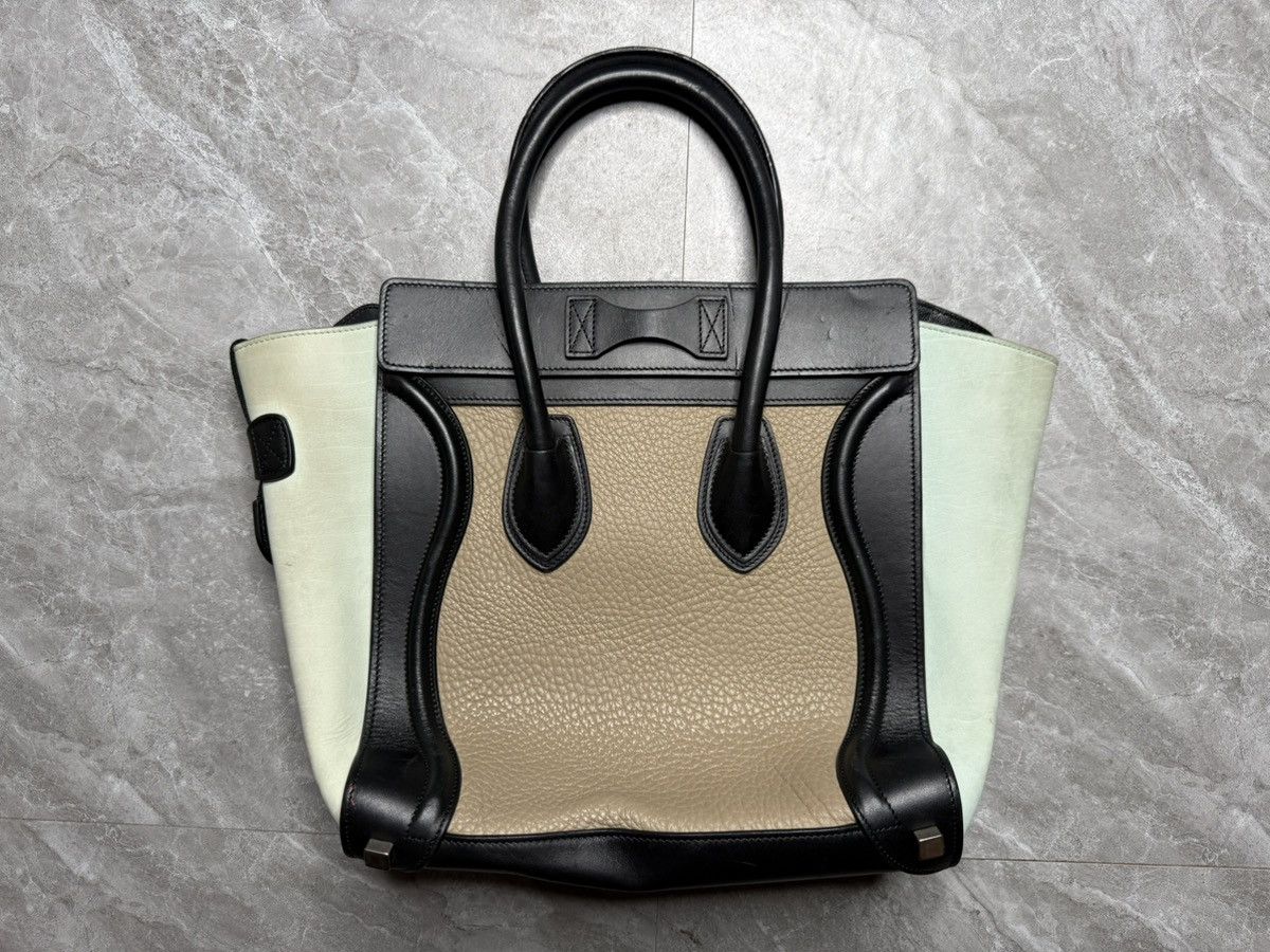 Celine Celine By Phoebe Philo Tricolor Micro Luggage Tote Bag Size ONE SIZE - 2 Thumbnail
