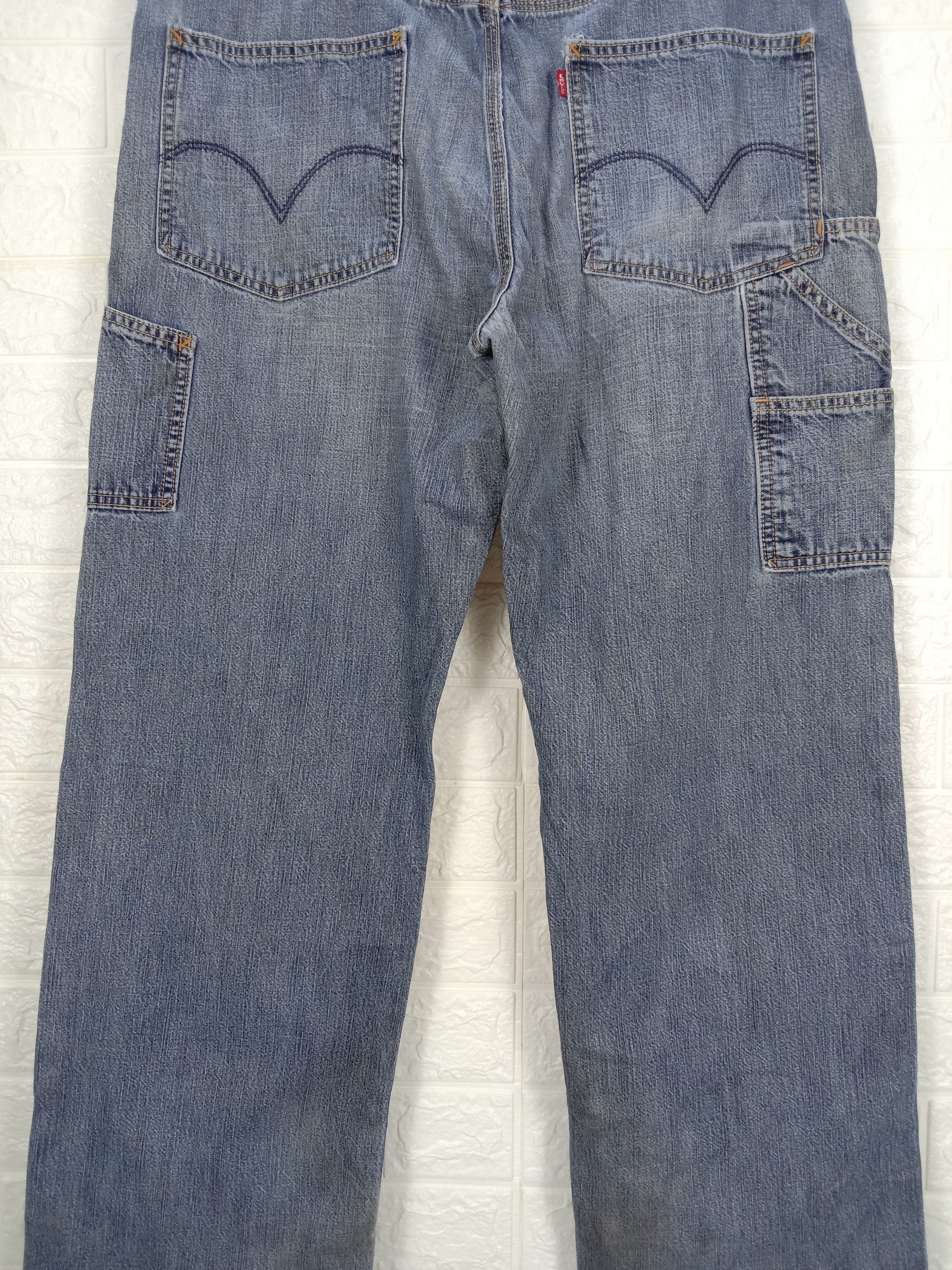 Levi's Vintage Levi's Carpenter Loose Straight Jeans Size US 34 / EU 50 - 7 Thumbnail