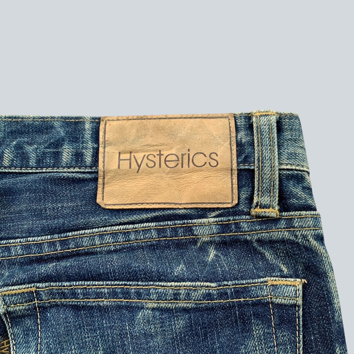 Hysteric Glamour × Swarovski Hysteric Glamour Distressed Denim with Swarovski Crystals Size 33" - 10 Thumbnail