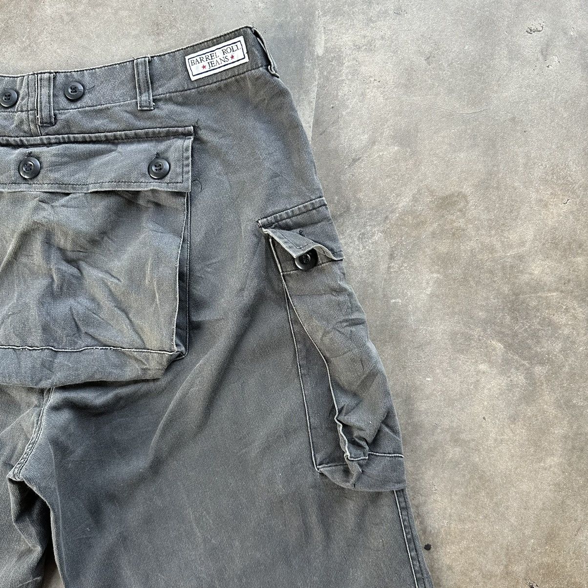 Japanese Brand Vintage Barrel Roll Tactical Monkey Cargo Pants Size US 31 - 4 Thumbnail