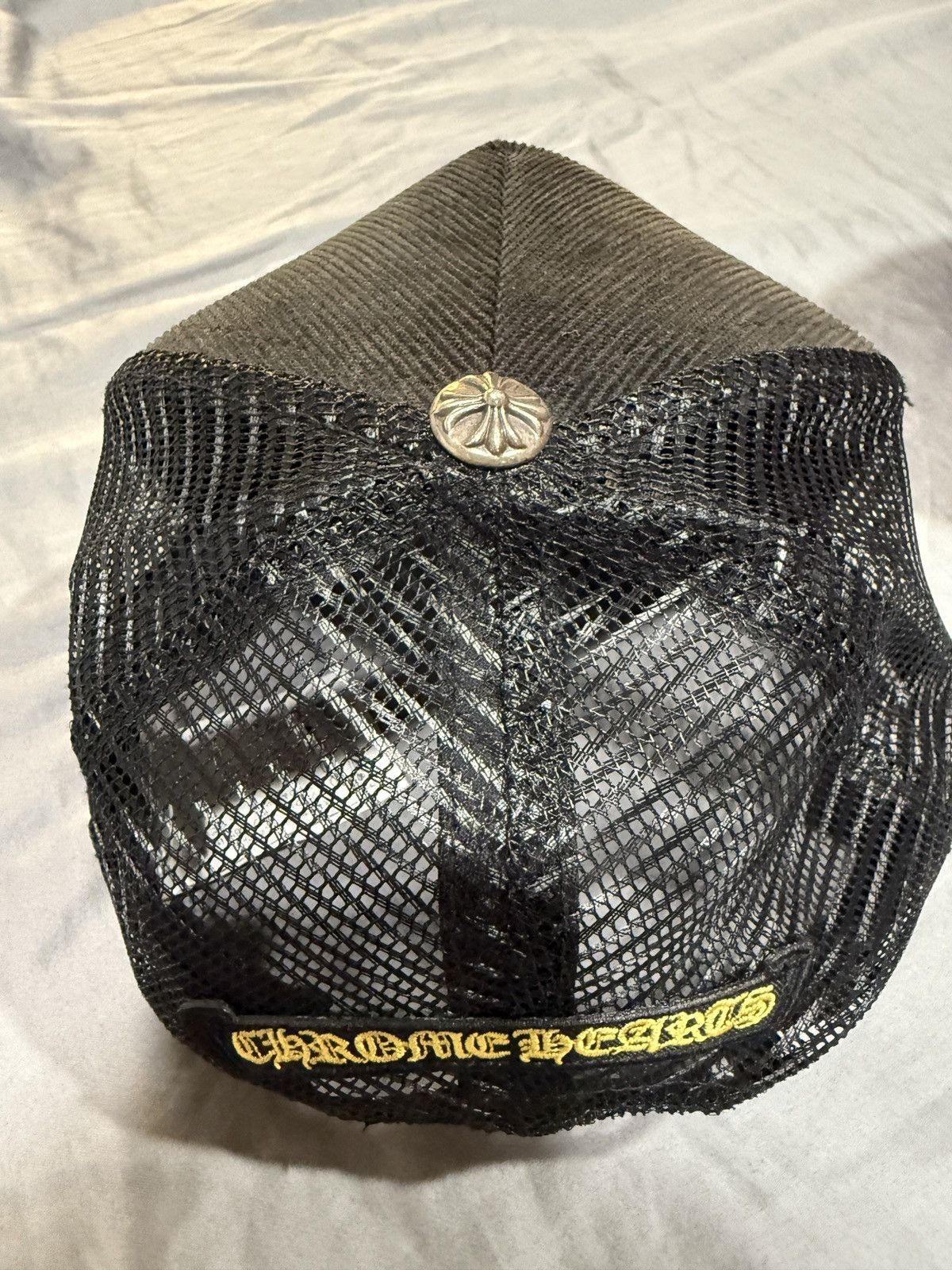 Chrome Hearts Chrome Hearts Corduroy Hat Black Size ONE SIZE - 2 Thumbnail