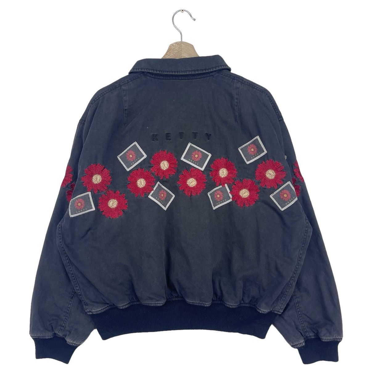 Japanese Brand Art Patchwork Cotton Bomber Jacket Size US M / EU 48-50 / 2 - 2 Thumbnail