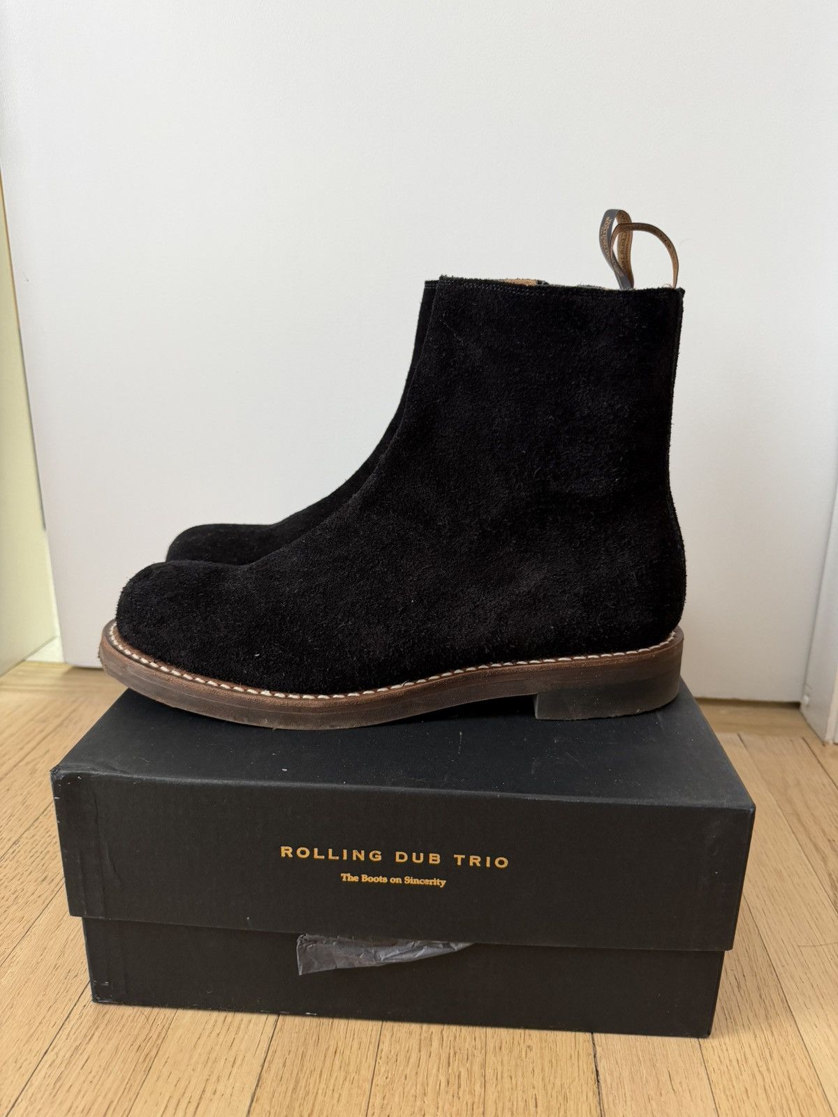 Rolling Dub Trio Rolling Dub Trio Casper Black Oiled Suede (US 9.5) Size US 9.5 / EU 42-43 - 2 Thumbnail