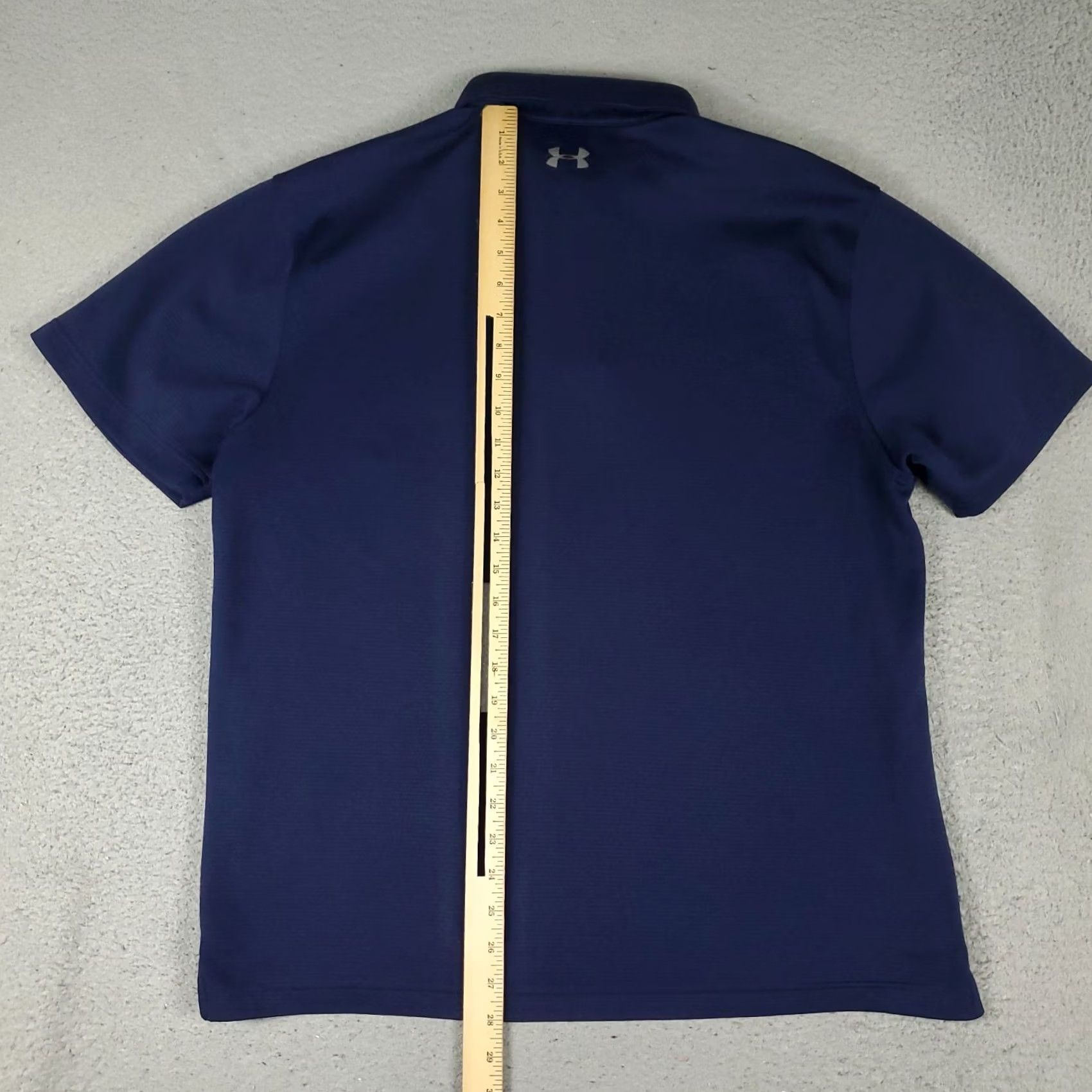 Under Armour Under Armour Polo Shirt Mens Size L Navy Blue Short Sleeve Polo Shirt Golf Casual Shirt Size US L / EU 52-54 / 3 - 5 Thumbnail