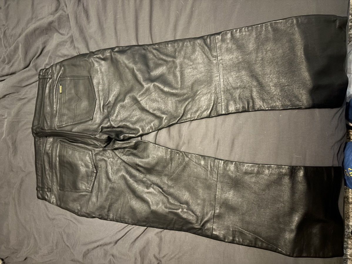 Diesel Leather jeans Size US 38 / EU 54 - 5 Thumbnail