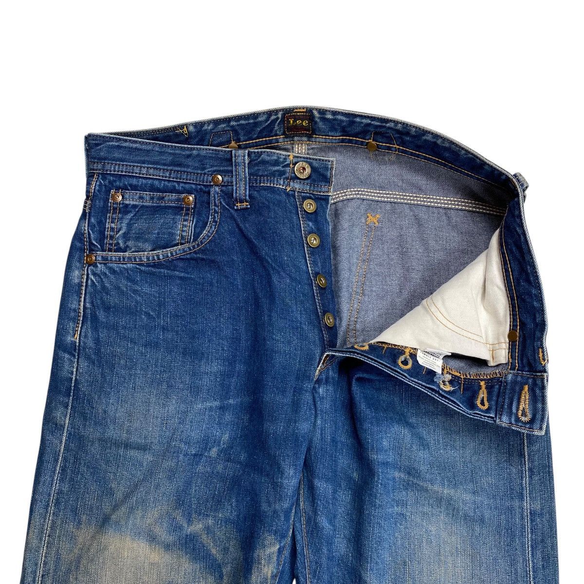 Lee Vintage Lee Cowboy Chainsback Selvedge Denim Pants Size US 32 / EU 48 - 8 Thumbnail