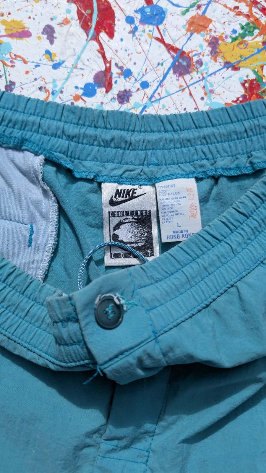Nike Vintage Nike challenge court shorts Original 90s Agassi Size US 42 / EU 58 - 6 Thumbnail