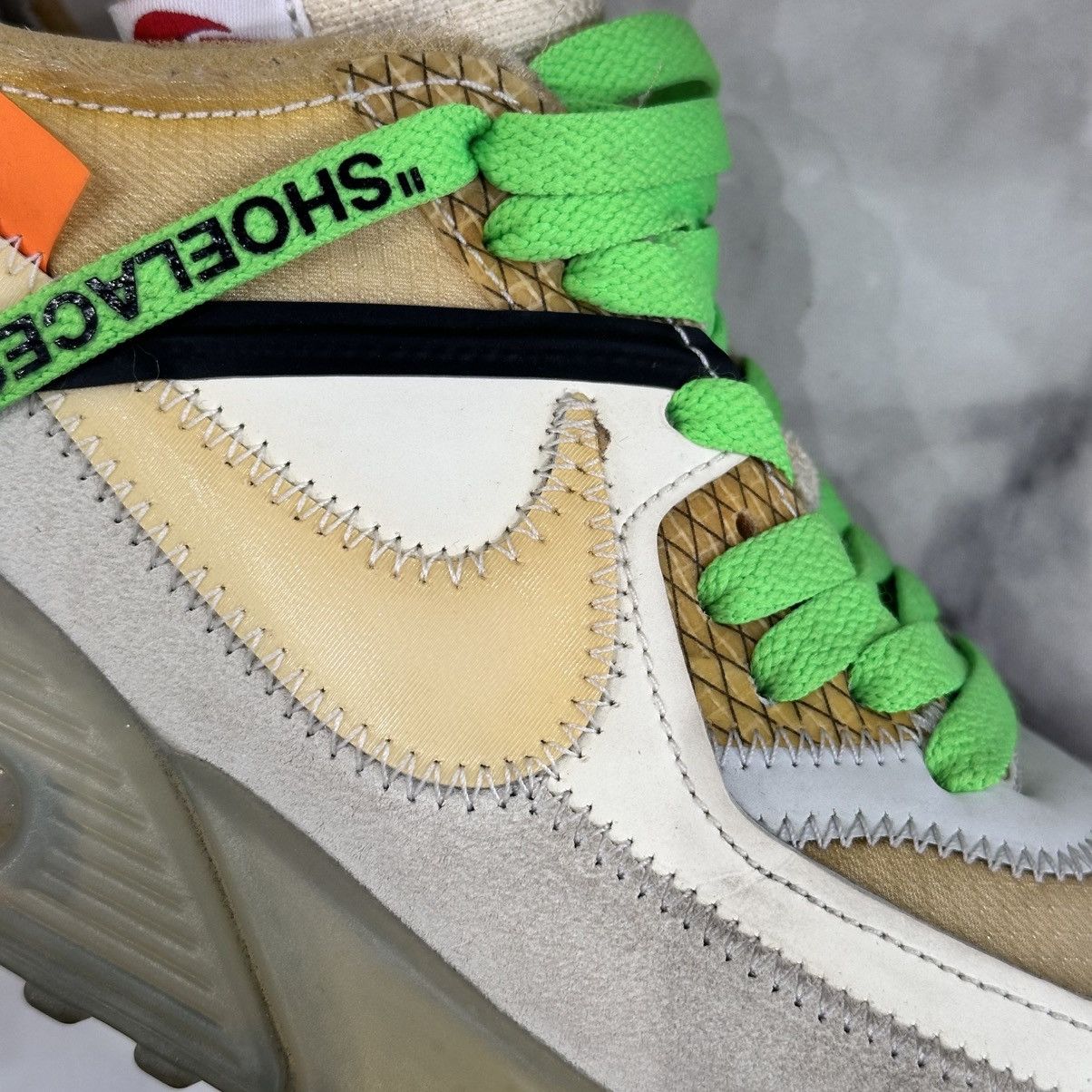 Nike × Off-White OFF_WHITE X NIKE AIR MAX 90 THE TEN SIZE MENS 7 WOMENS 8.5 Size US 7 / EU 40 - 8 Thumbnail