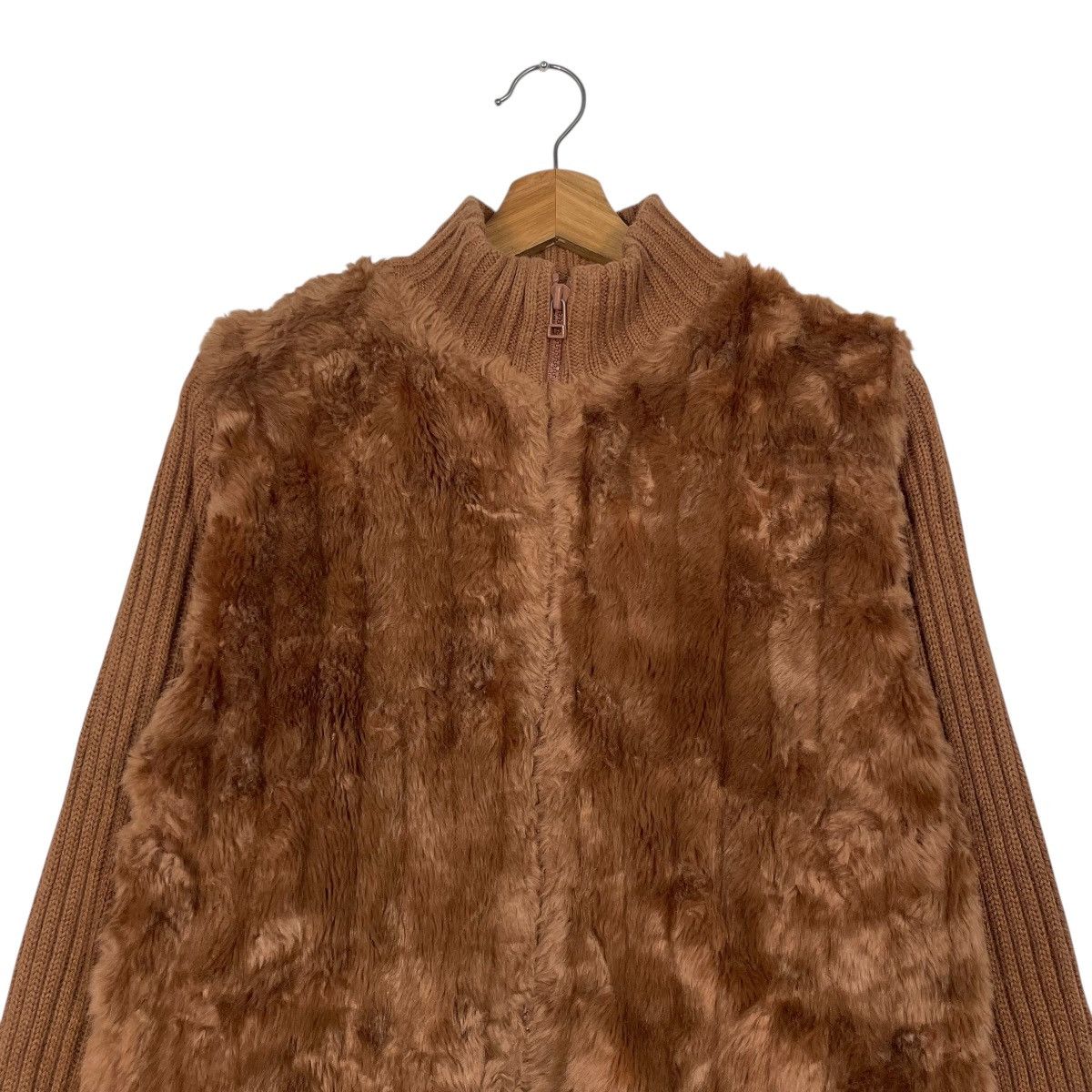 Japanese Brand Japanese Brand Associer Faux Fur Jacket Size M / US 6-8 / IT 42-44 - 2 Thumbnail