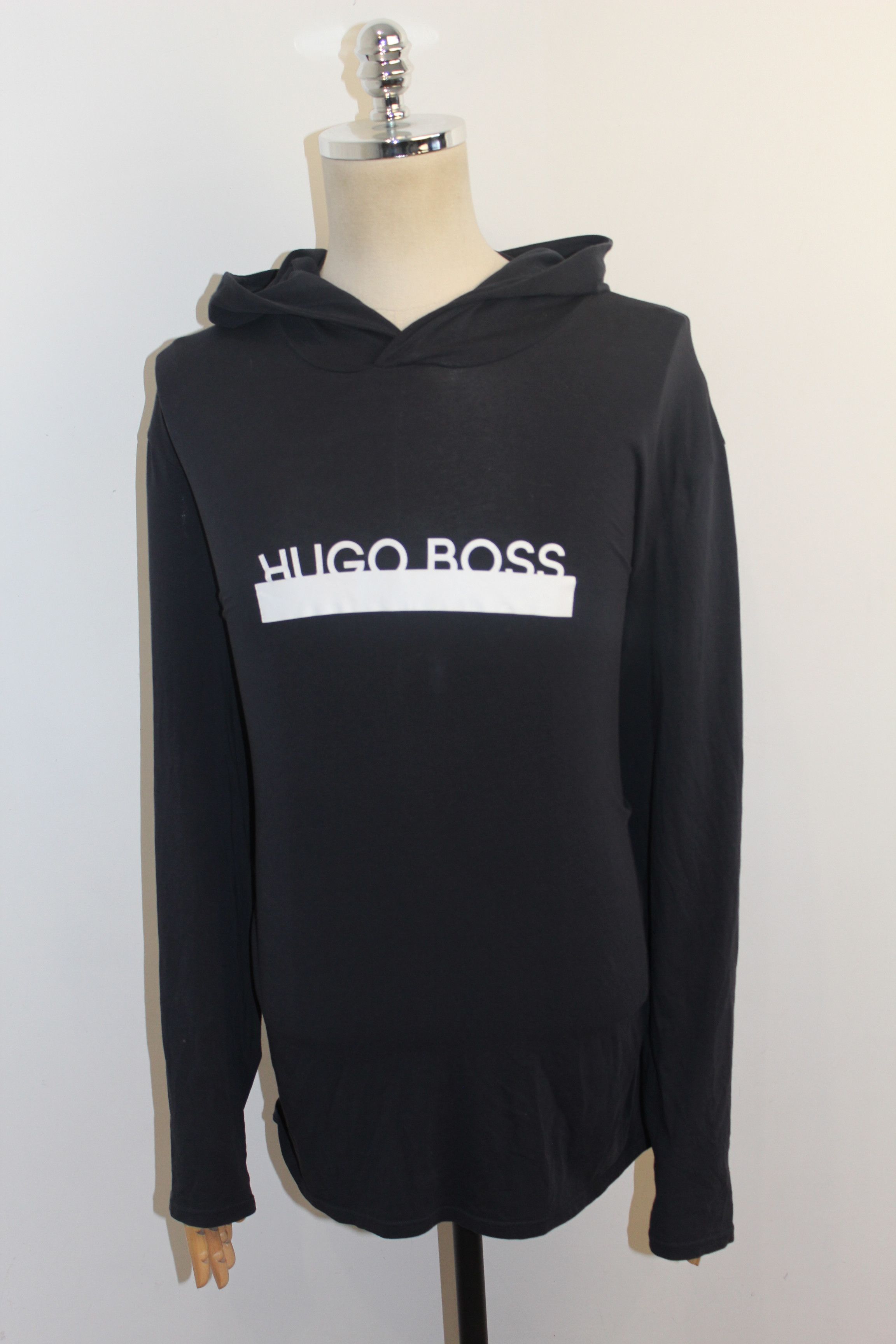 Hugo Boss MENS Hugo Boss Big Logo Hoodie Activewear Cardigan Size 2XL Size US XXL / EU 58 / 5 - 1 Thumbnail