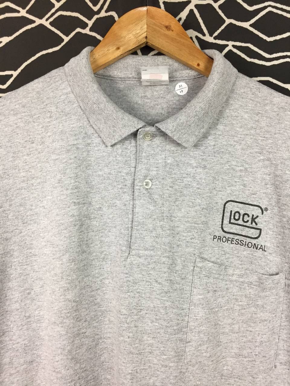 Vintage Vtg Glock Professional GSSF Range Officer Pocket Polo Shirt Size US M / EU 48-50 / 2 - 7 Thumbnail