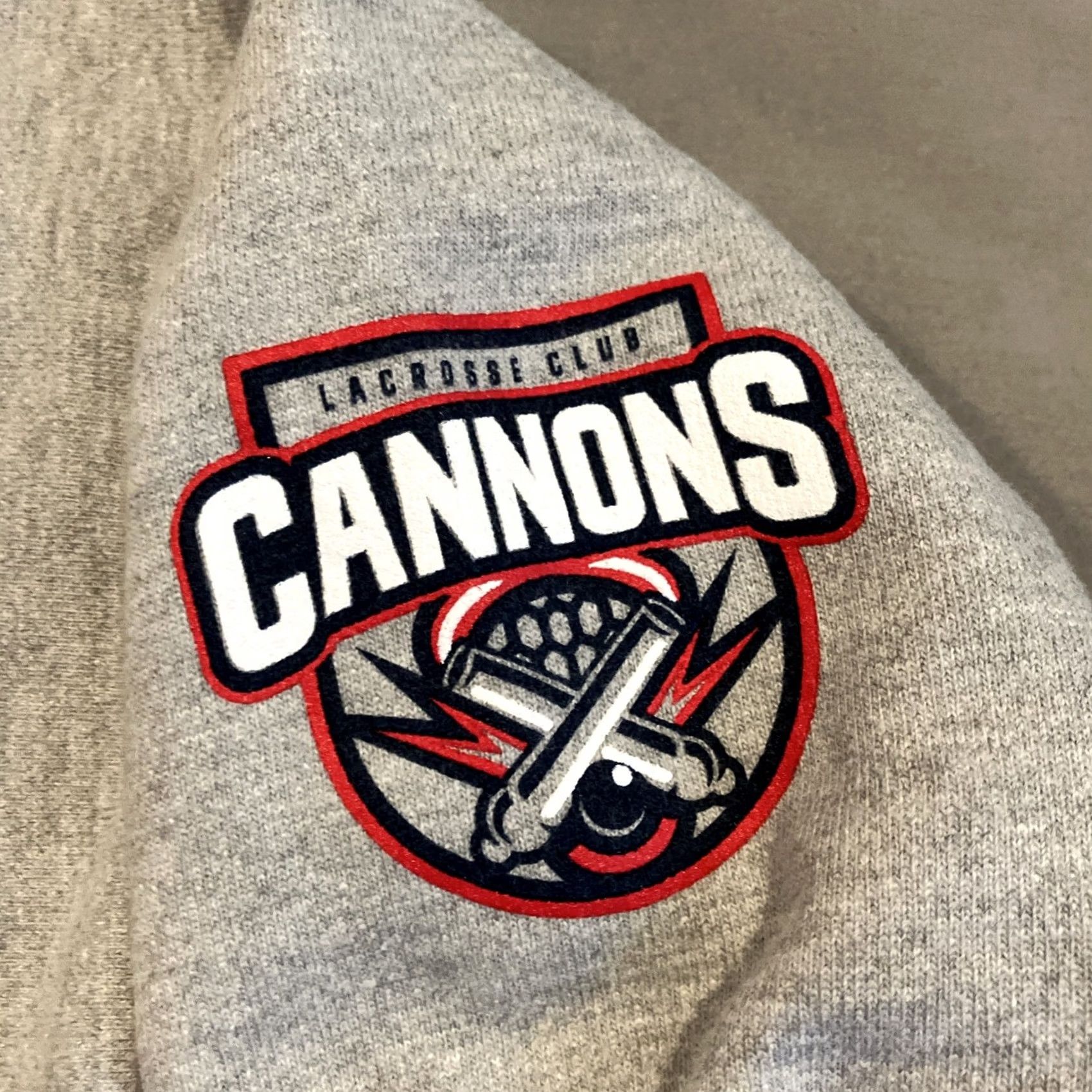 Champion RARE Champion Reverse Weave Sweatshirt Boston Cannons Lacrosse Club Gray L Mens Pullover Reversible Size US L / EU 52-54 / 3 - 3 Thumbnail
