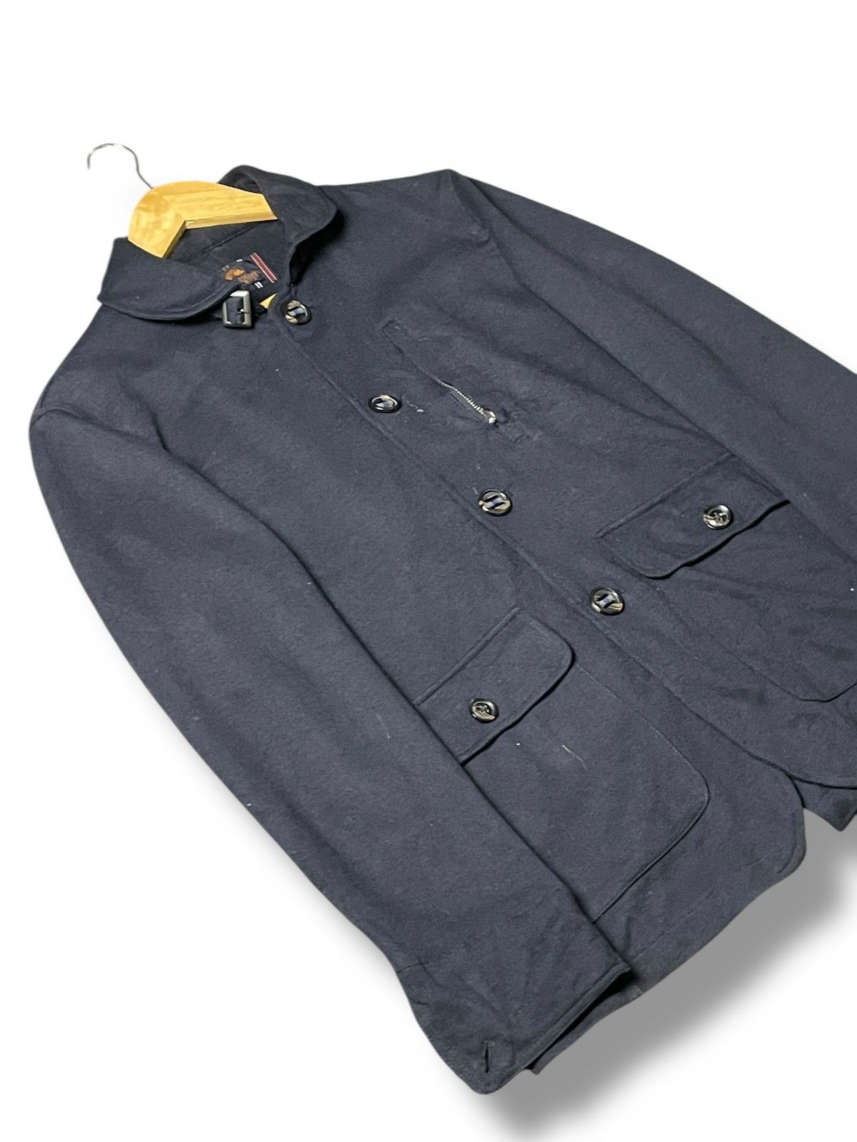 Vintage British Khakis Brand Light Wool Jacket (57) Size US M / EU 48-50 / 2 - 4 Thumbnail