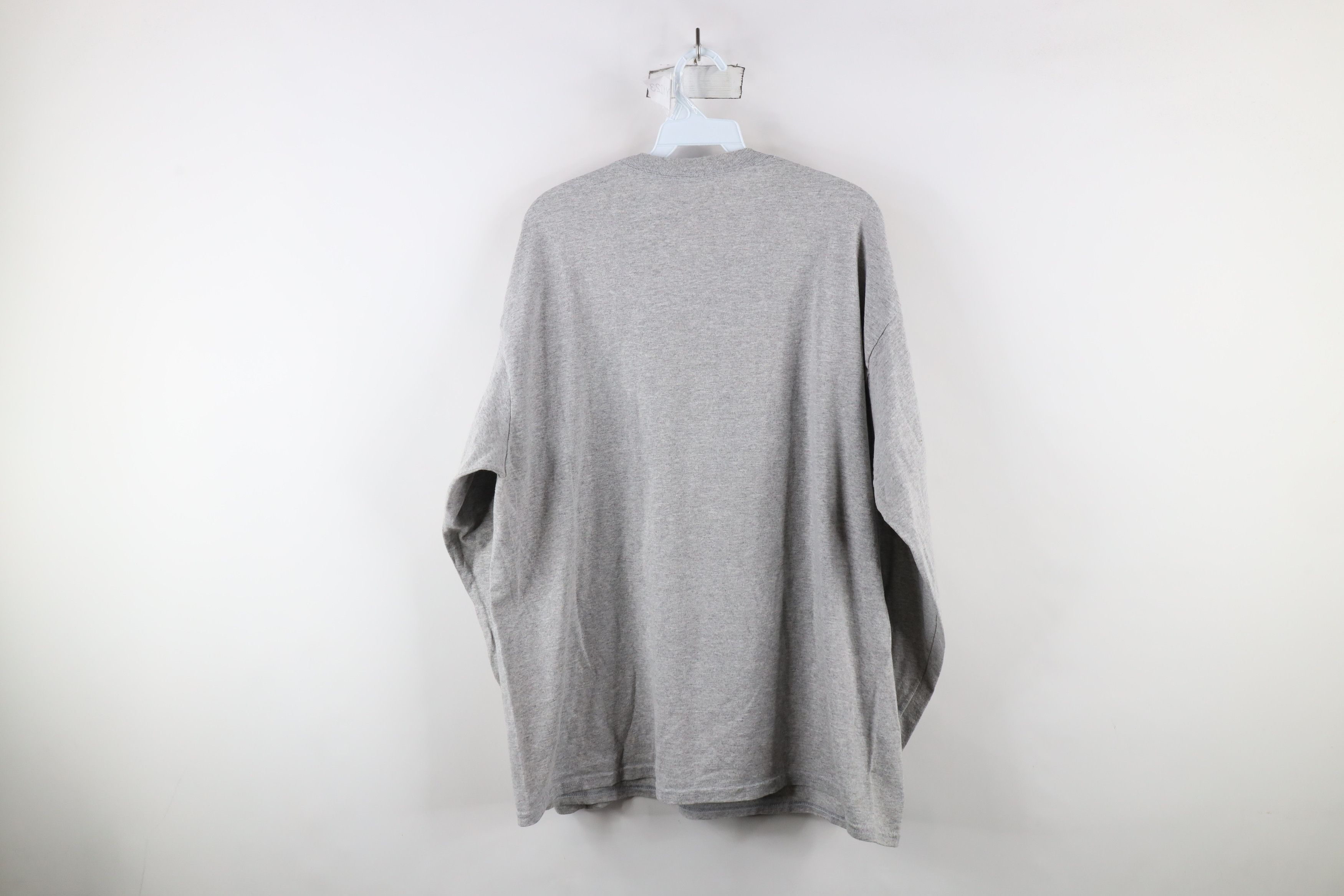 Vintage Vintage Star Wars Yoda University Long Sleeve T-Shirt Gray Size US XL / EU 56 / 4 - 10 Thumbnail