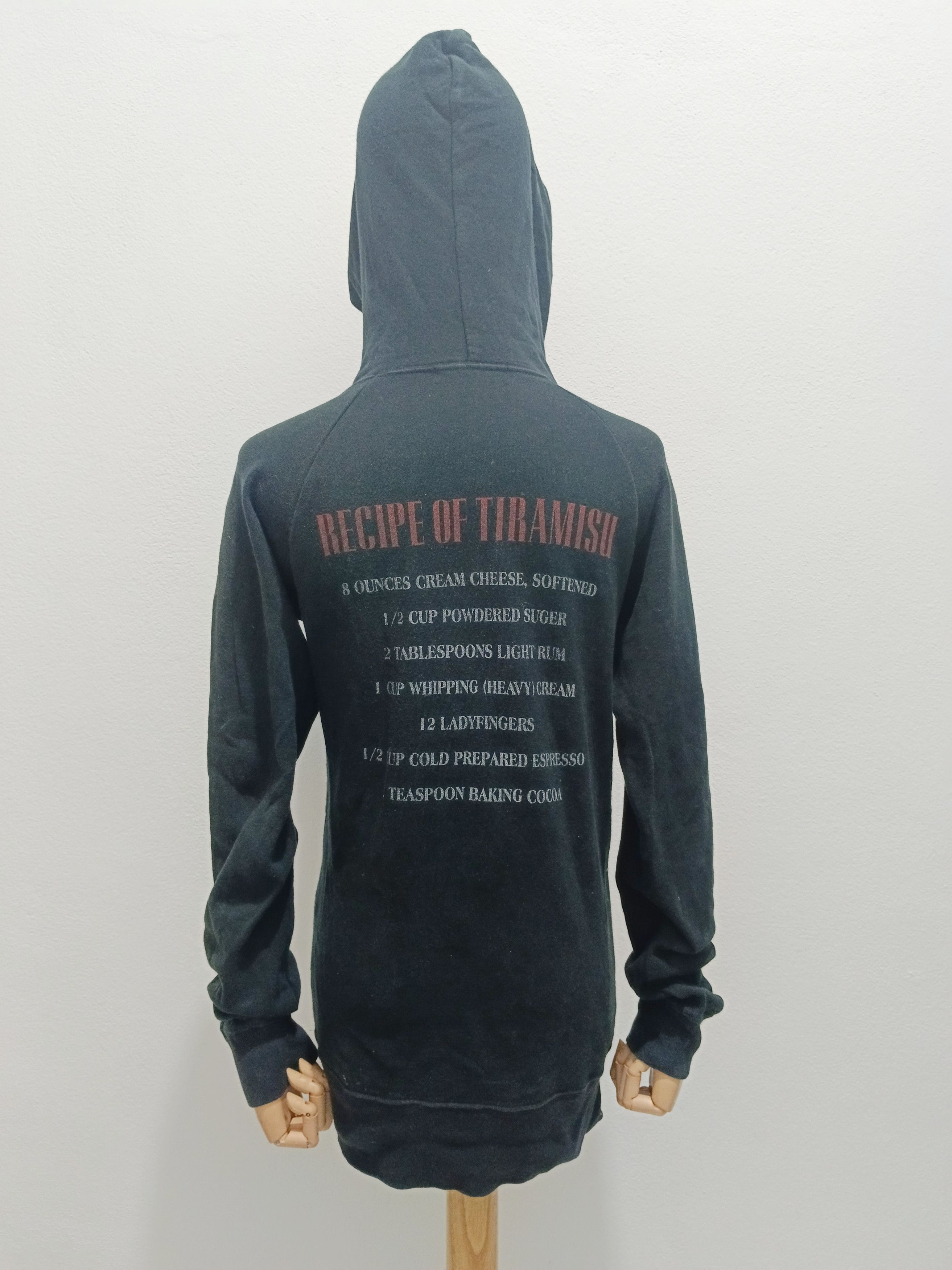 Hysteric Glamour HYSTERIC GLAMOUR RESIPE OF TIRAMISU HOODIE Size S / US 4 / IT 40 - 5 Thumbnail